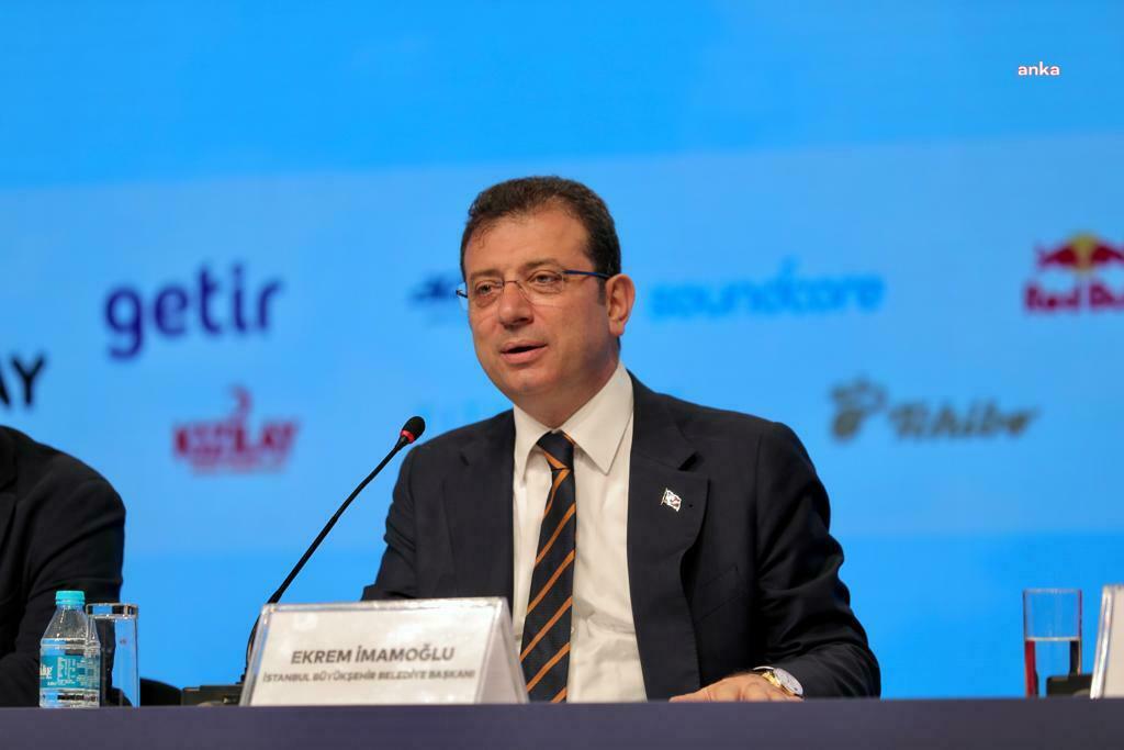 İMAMOĞLU: "N KOLAY İSTANBUL MARATONU'NUN DÜNYANIN EN PRESTİJLİ MARATONU OLMASINI İSTİYORUZ"