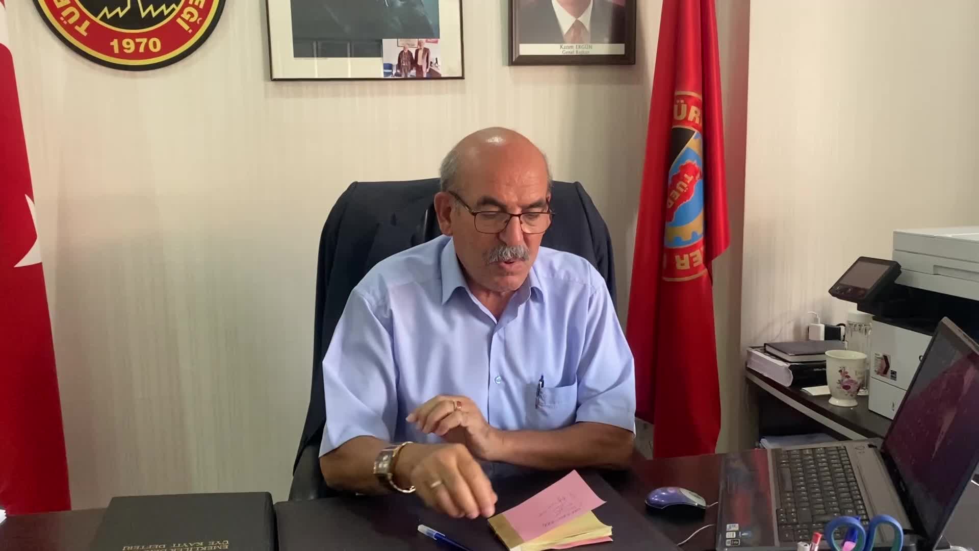 TÜED ELAZIĞ ŞUBE BAŞKANI VEDAT GÜR: "2000 SONRASI EMEKLİLERE İNTİBAK YASASI ÇIKARILMALI"