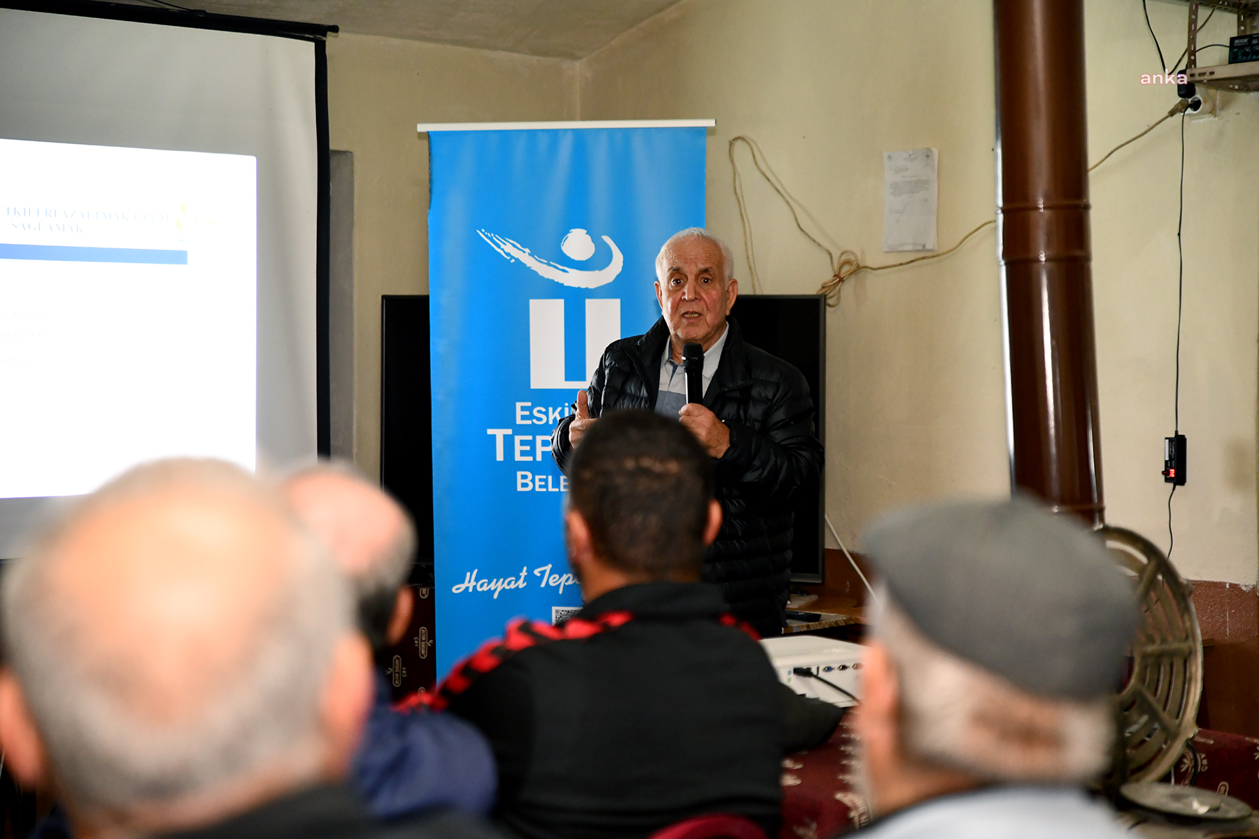 TEPEBAŞI İKLİM SÖZCÜLERİ, ÜRETİCİLERE İKLİM DEĞİŞİKLİĞİNİ ANLATIYOR