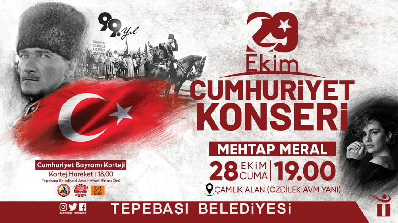 CUMHURİYET COŞKUSU TEPEBAŞI’NDA