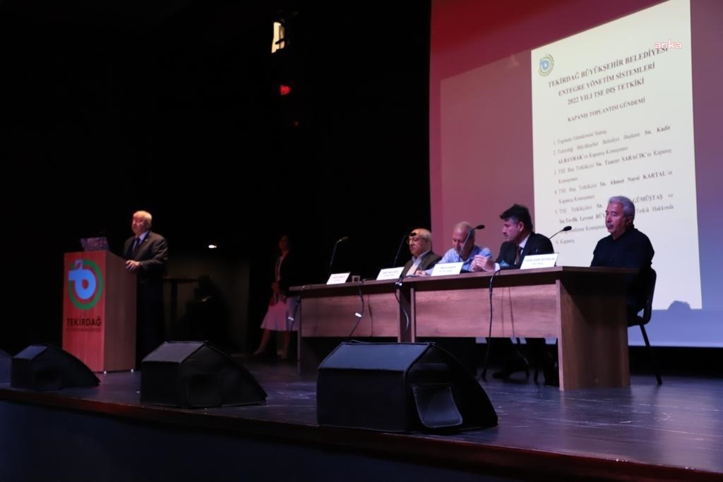 TÜRK STANDARDLARI ENSİTÜTÜSÜ’NÜN TEKİRDAĞ BÜYÜKŞEHİR BELEDİYESİ’NDE,  2. GÖZETİM TETKİKLERİ TAMAMLANDI