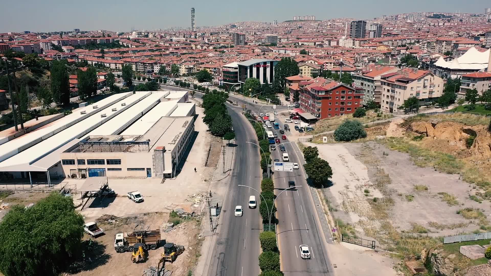 ANKARA BÜYÜKŞEHİR, HAVAALANI YOLUNDA YILLARDIR BEKLENEN PROJEYİ HAYATA GEÇİRİYOR