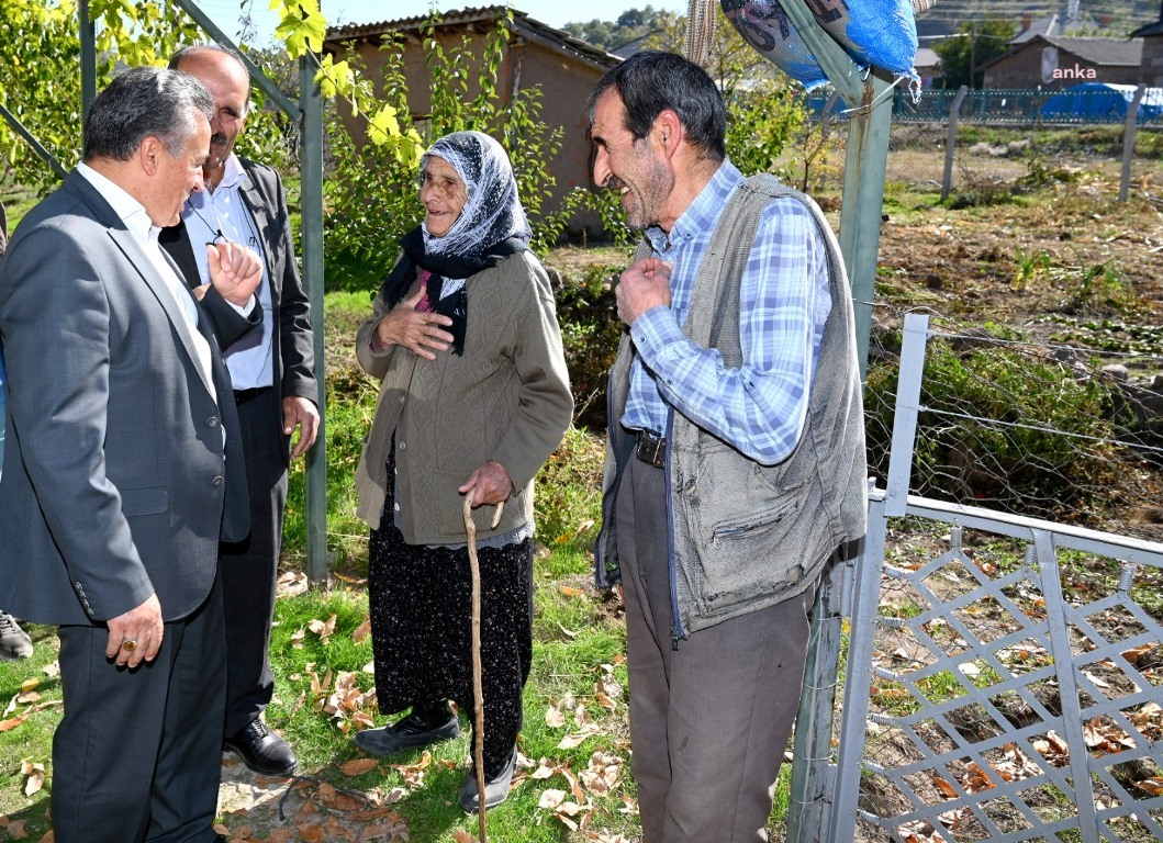 SEYDİŞEHİR BELEDİYE BAŞKANI TUTAL, KIRSAL MAHALLELERDE YAŞAYAN VATANDAŞLARI ZİYARET ETTİ