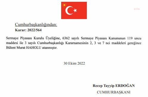 TTK, SPK VE BOTAŞ YÖNETİCİLERİ GÖREVDEN ALINDI