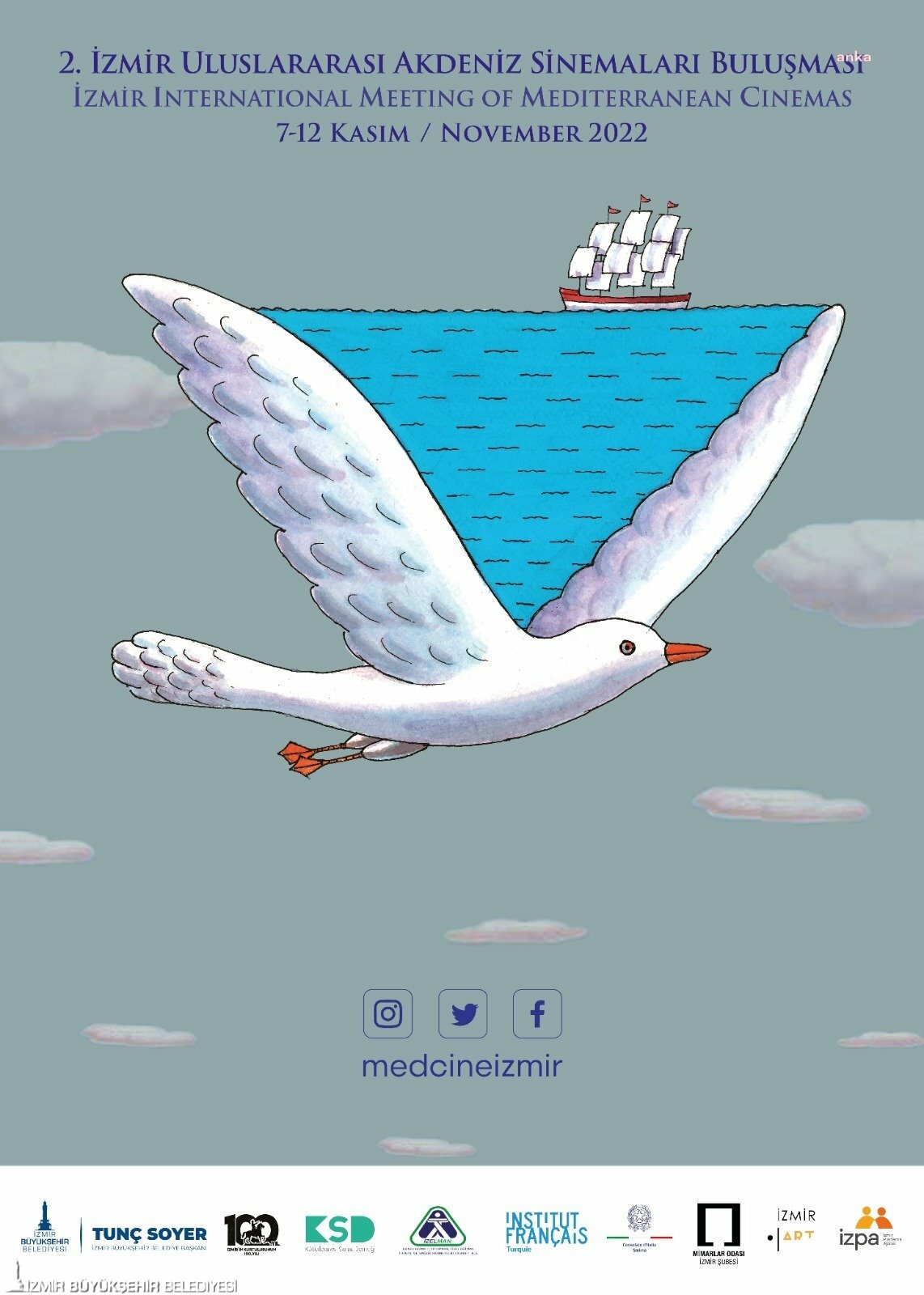 'AKDENİZ SİNEMALARI' İKİNCİ KEZ İZMİR'DE SİNEMASEVERLERLE BULUŞUYOR