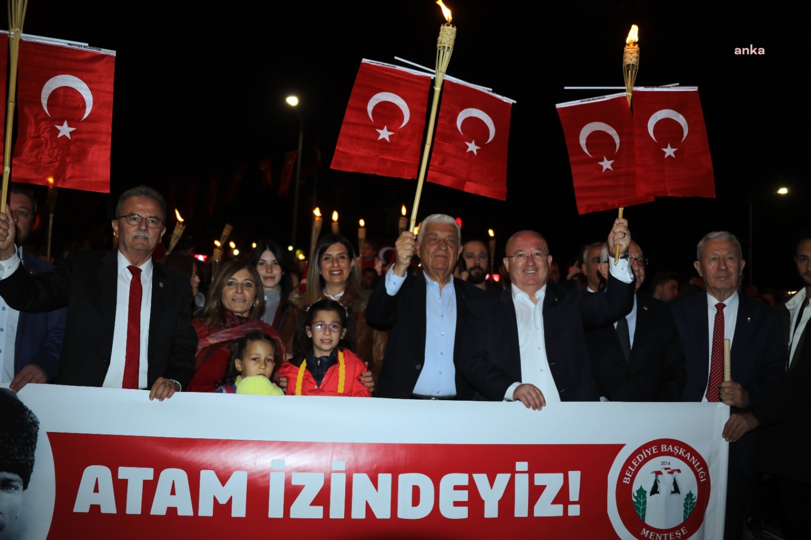 CUMHURİYET BAYRAMI MENTEŞE’DE COŞKUYLA KUTLANDI