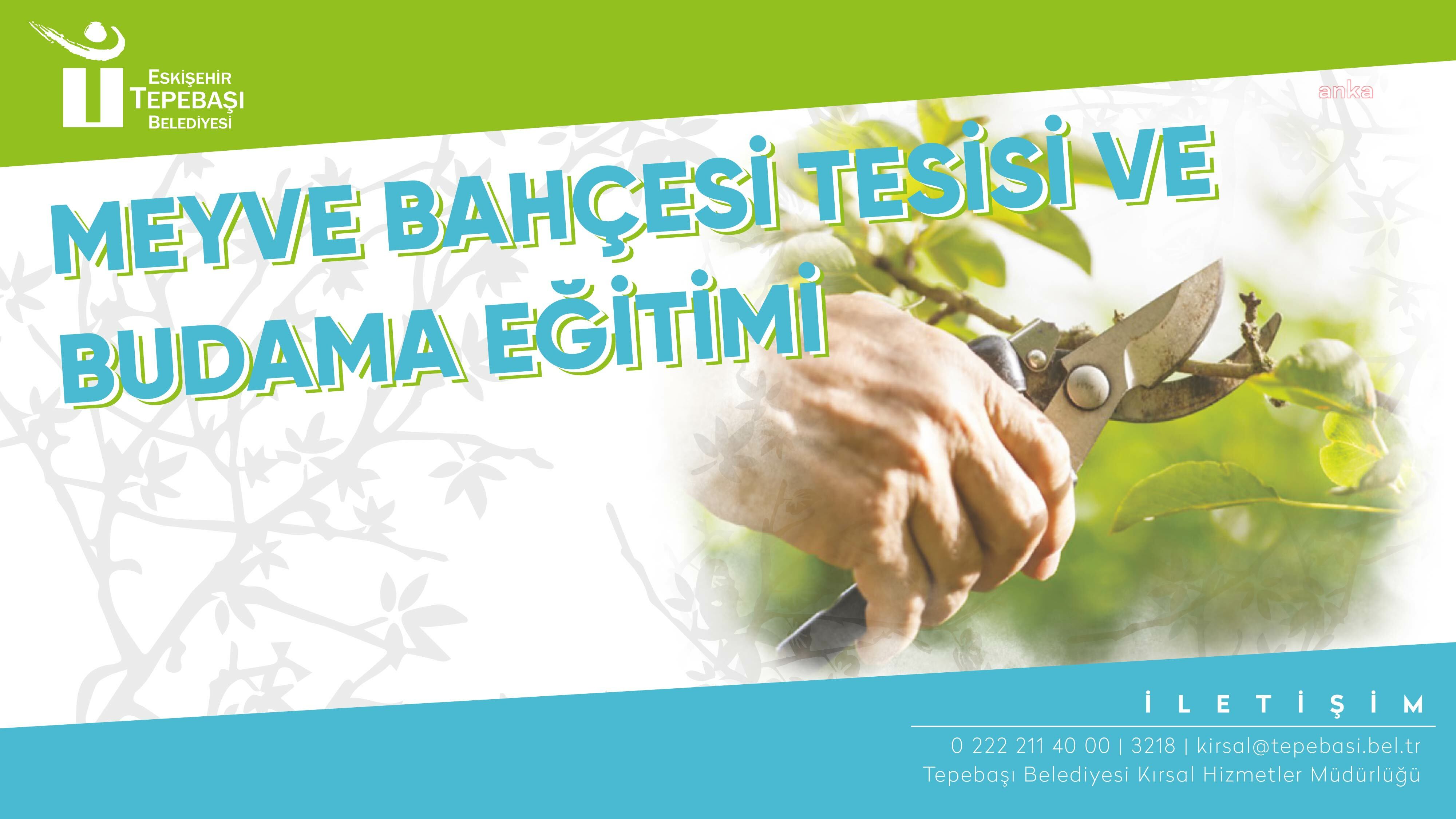TEPEBAŞI BELEDİYESİ'NİN ÜRETİCİLER İÇİN EĞİTİM ÇALIŞMALARI SÜRÜYOR