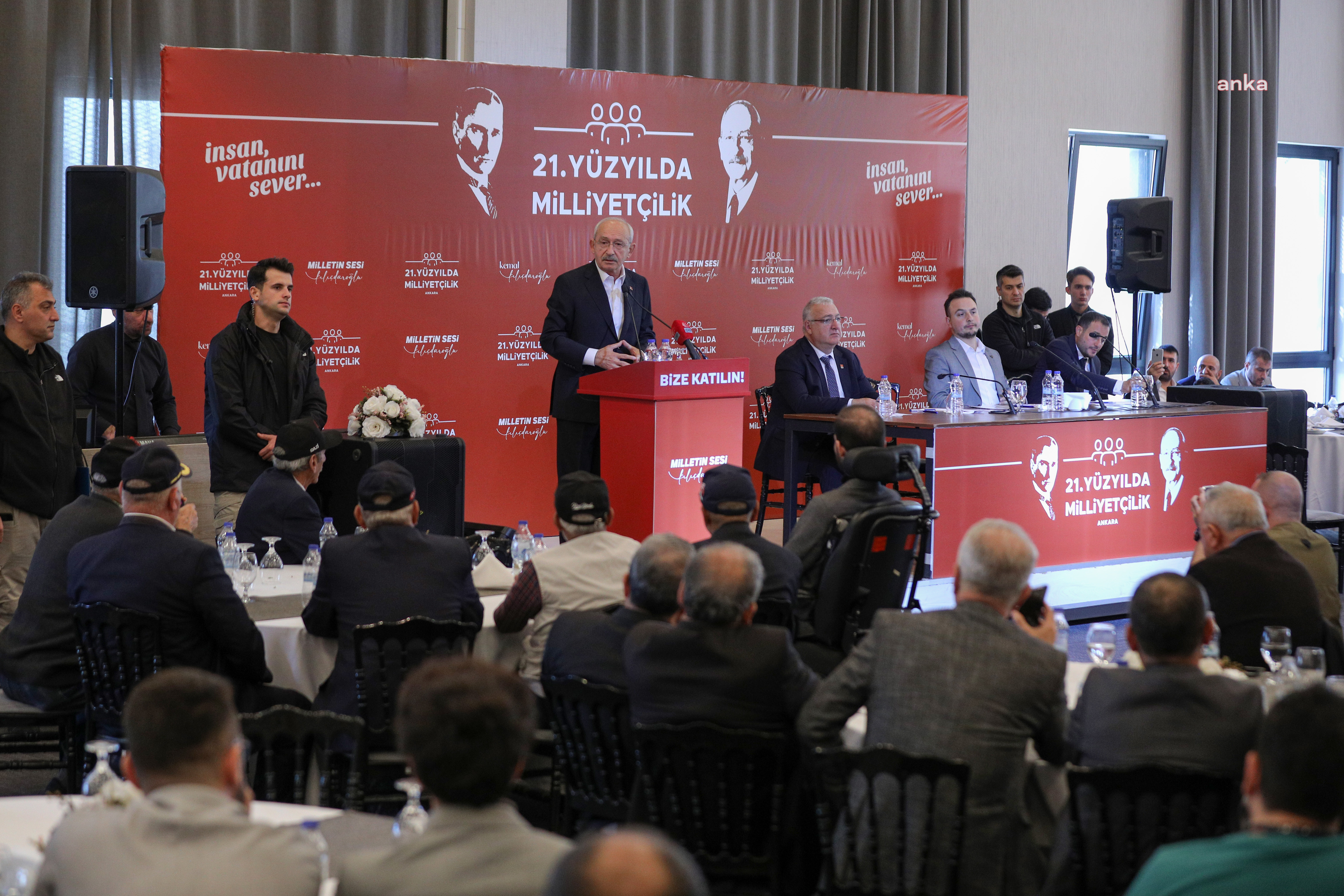 KILIÇDAROĞLU'NUN KATILIMIYLA "21. YÜZYILDA MİLLİYETÇİLİK" TOPLANTISI YAPILDI