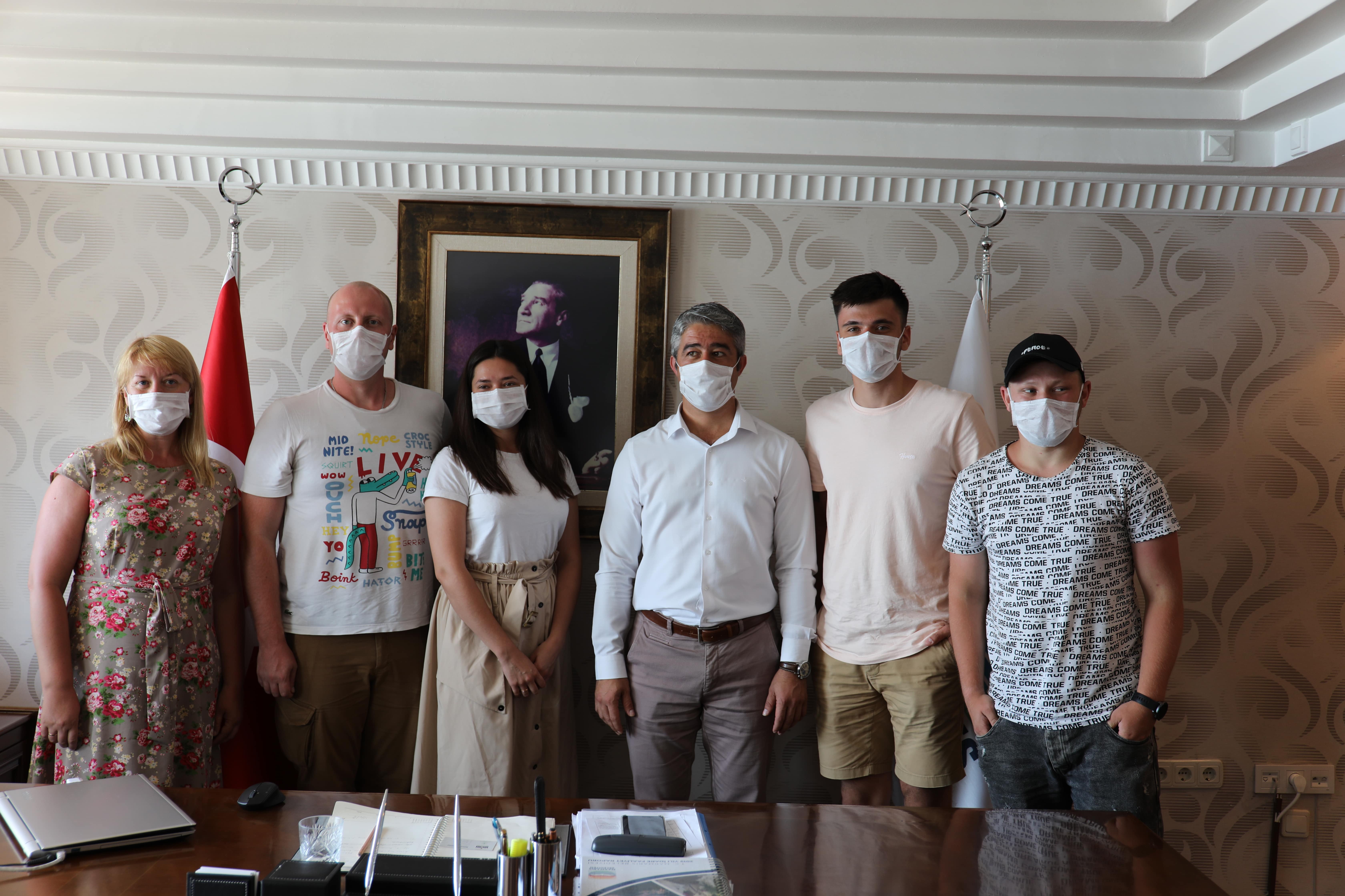 UKRAYNALI GAZETECİLER, MARMARİS'TE