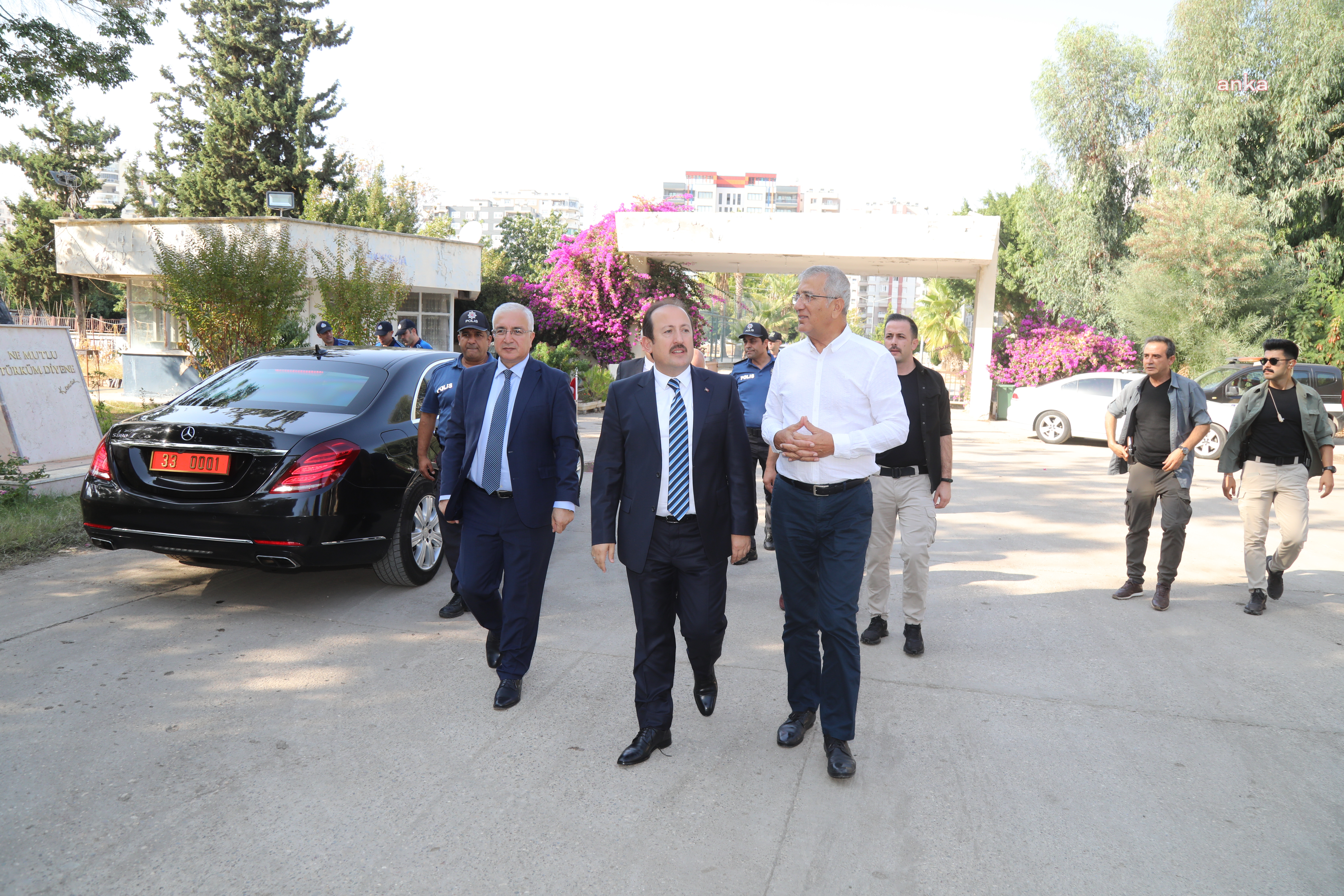 MERSİN VALİSİ PEHLİVAN’DAN MEZİTLİ BELEDİYESİ’NE ZİYARET