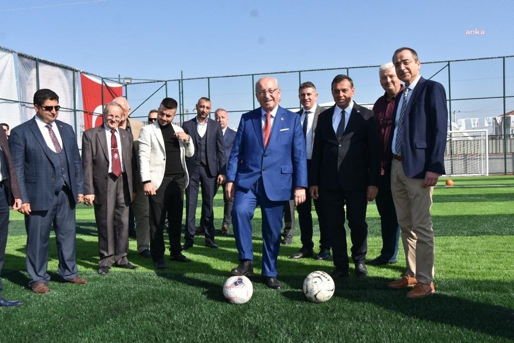TEKİRDAĞ BÜYÜKŞEHİR BELEDİYESİ MURATLI PARK ALANI VE SPOR KOMPLEKSİ TÖRENLE HİZMETE AÇILDI