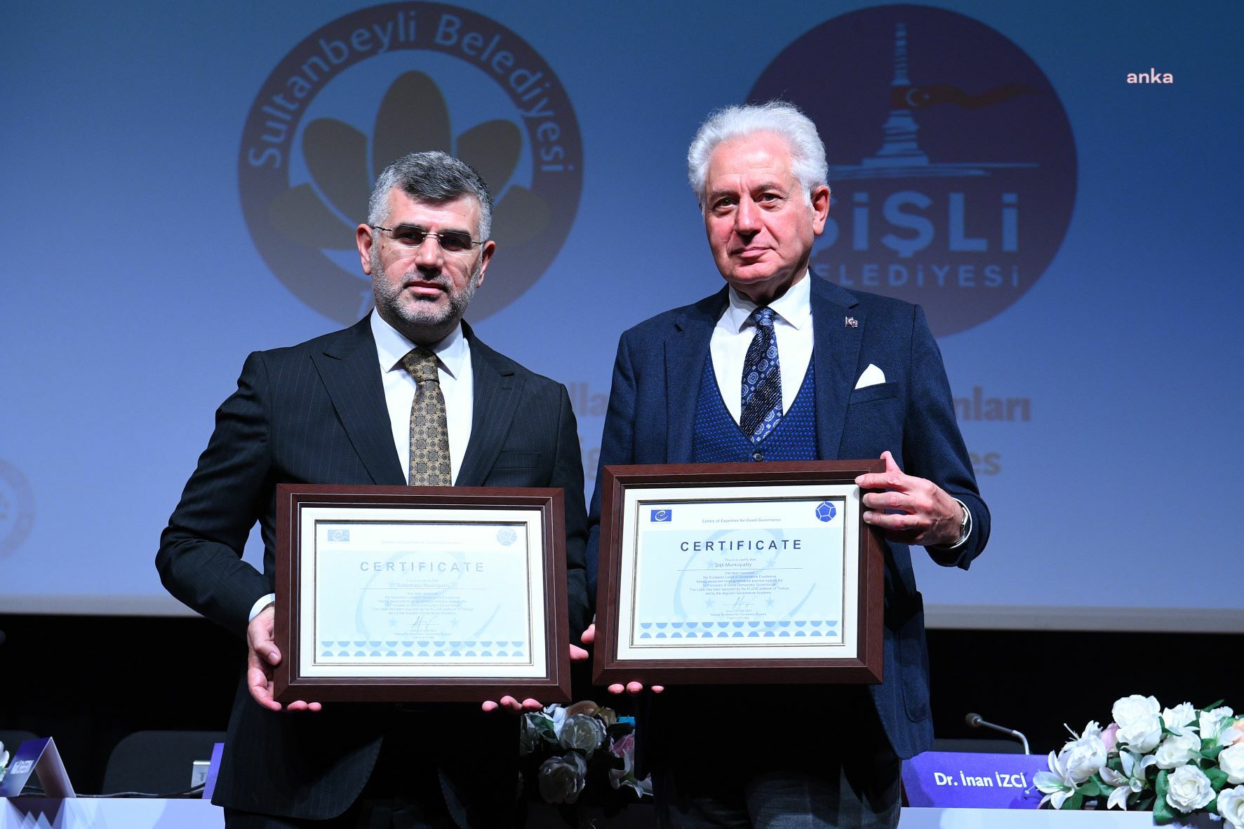ŞİŞLİ BELEDİYESİ AVRUPA YÖNETİŞİM MÜKEMMELLİĞİ MARKASI’NI ALDI