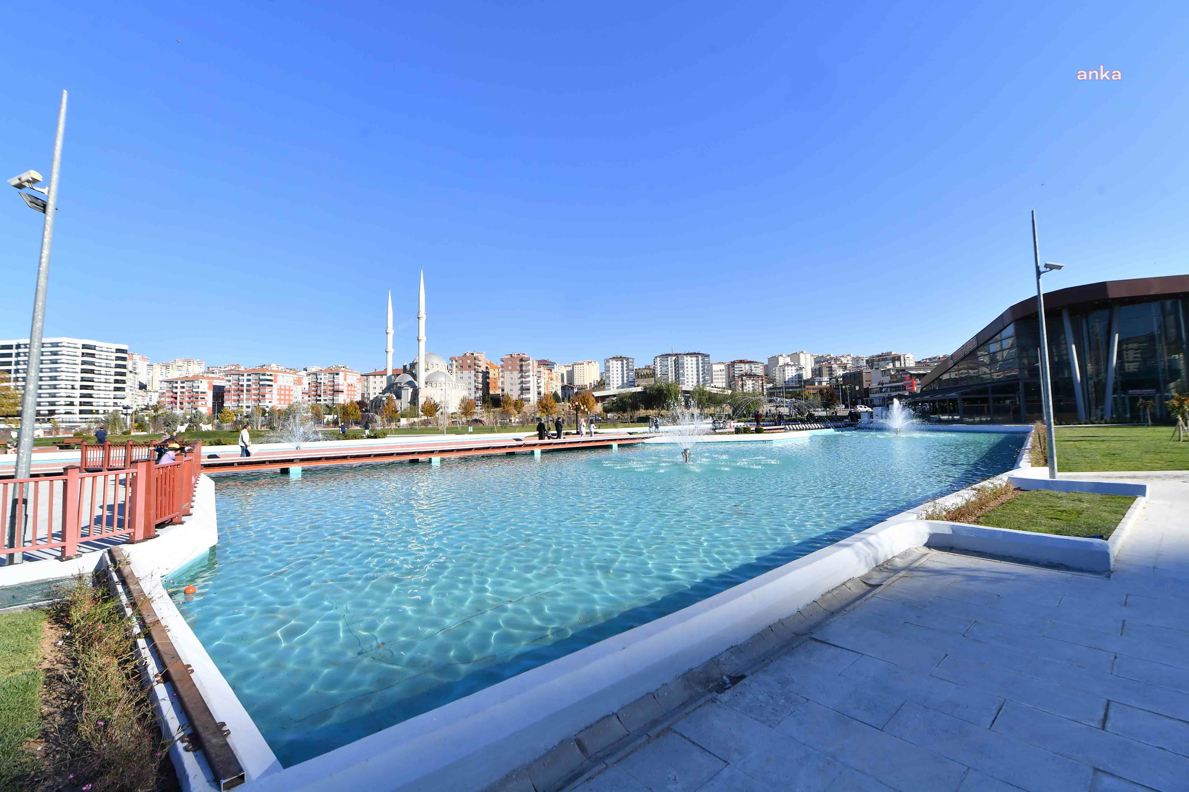 ANKARA BÜYÜKŞEHİR, “KELEBEKSU PARKI”NI YENİLEYEREK HİZMETE AÇTI