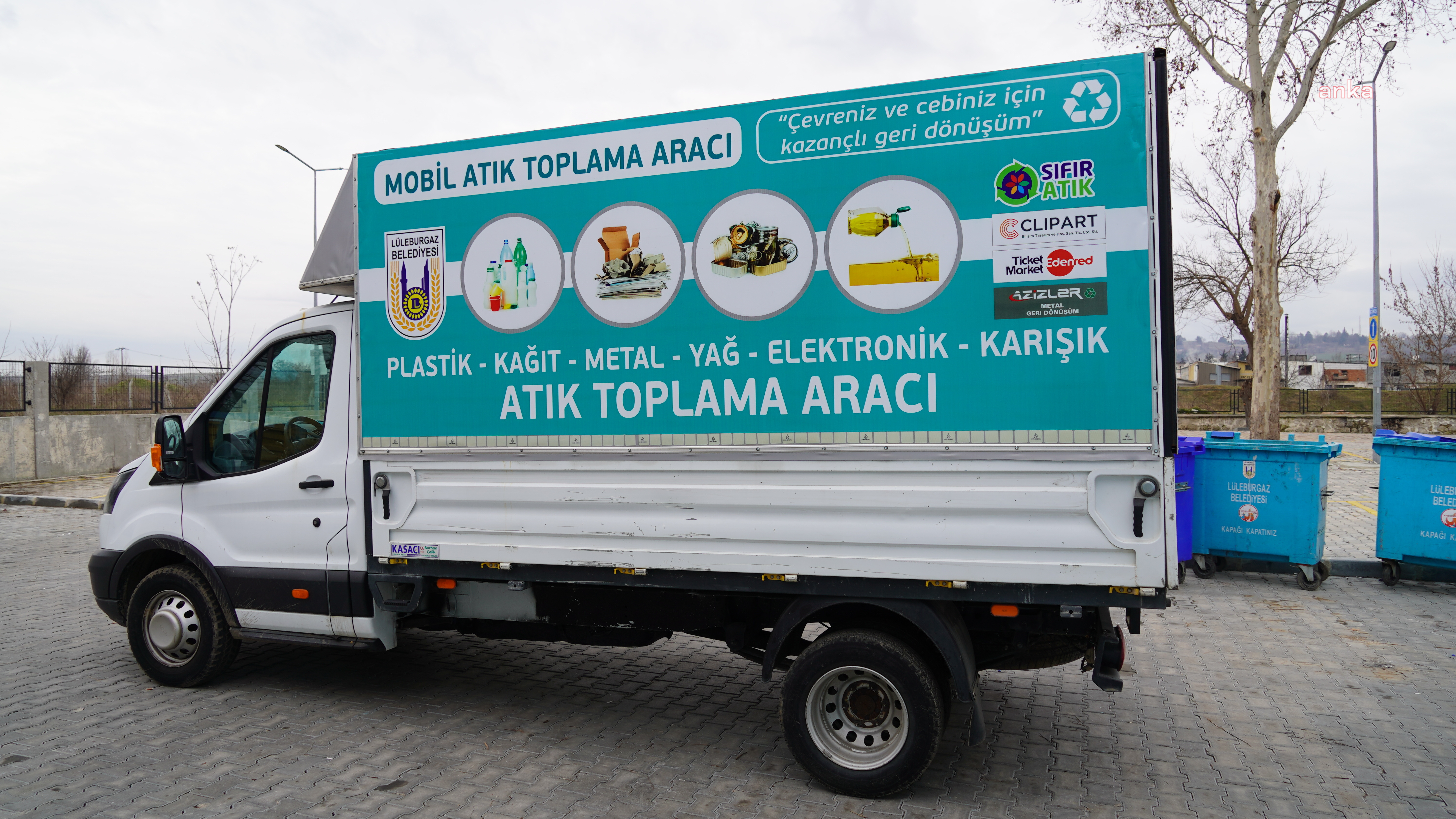 LÜLEBURGAZ’DA 22 MAHALLEDE 14 BİN 440 KİLOGRAM ATIK DÖNÜŞTÜ