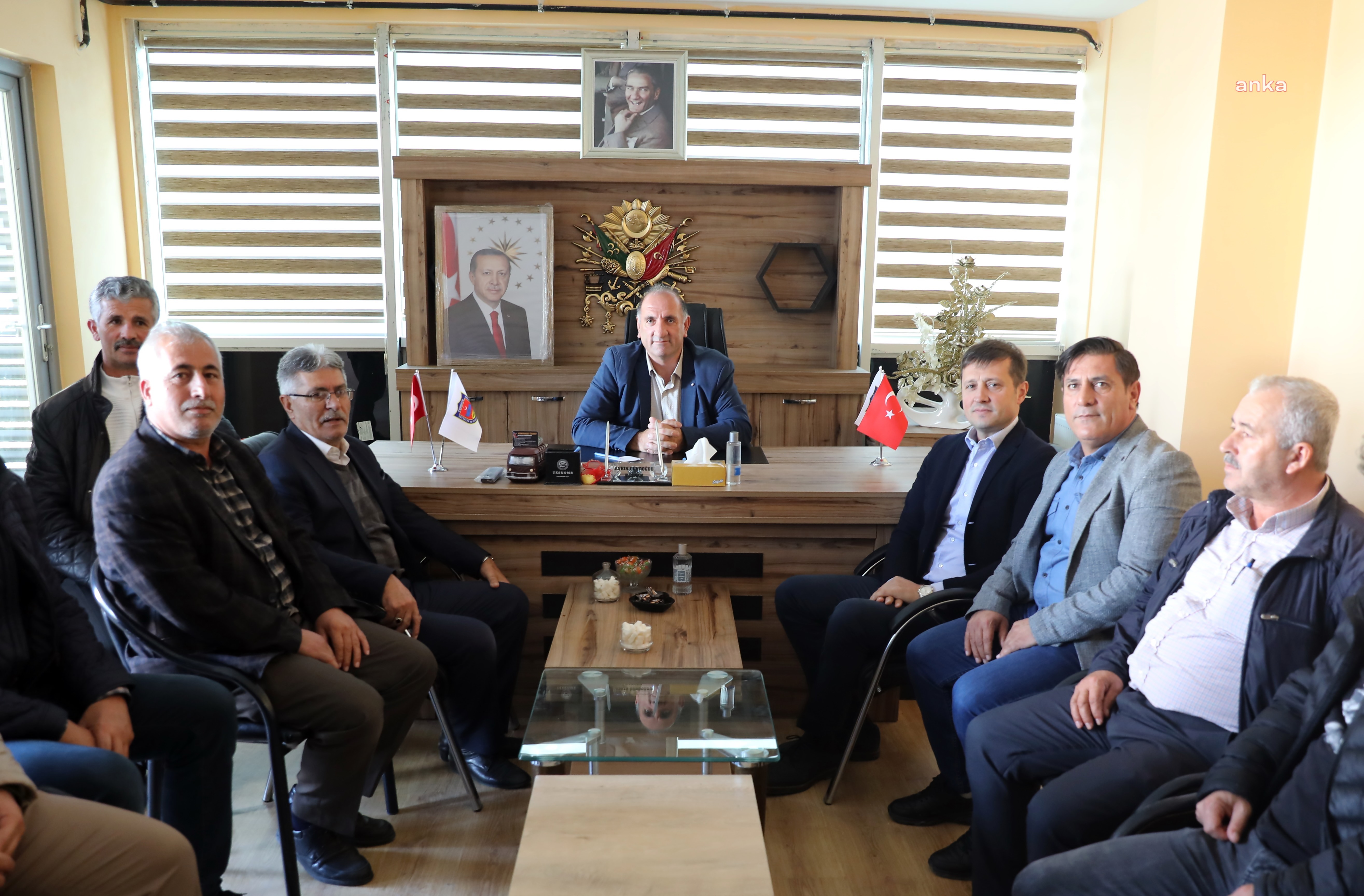 ÇERKEZKÖY BELEDİYE BAŞKANI AKAY’DAN SERVİSÇİLER ODASINA 'HAYIRLI OLSUN' ZİYARETİ