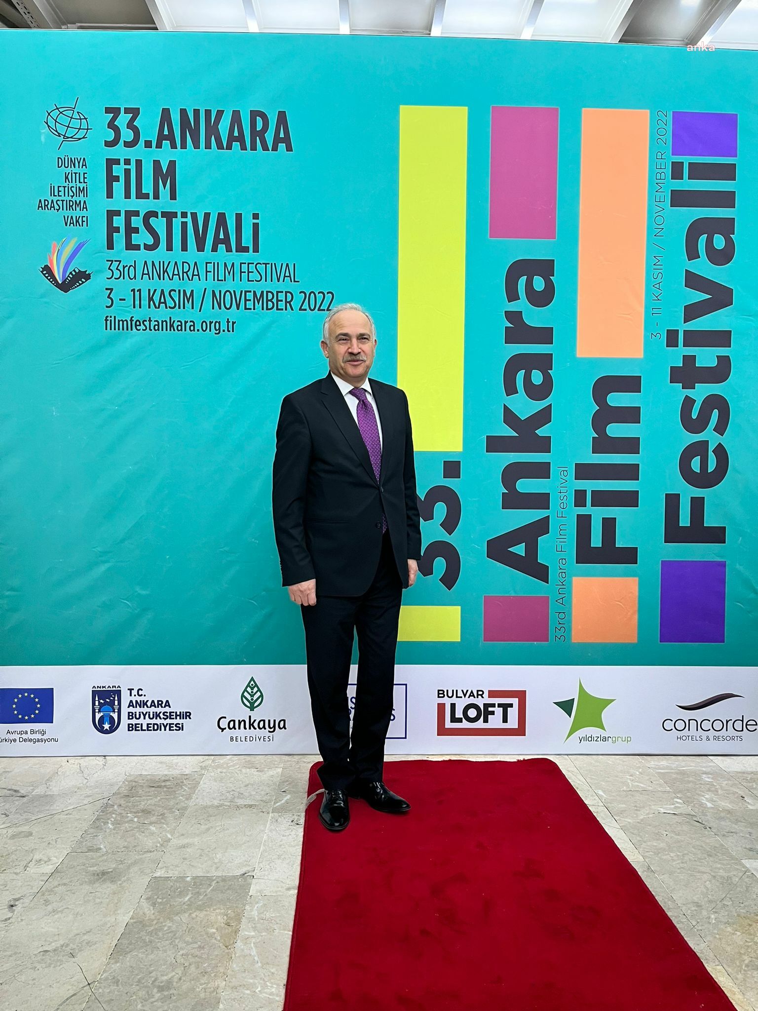 ANKARA FİLM FESTİVALİ 33. KEZ PERDELERİNİ AÇTI... LEVENT GÖK: “ANKARA’NIN BİR MARKA ŞEHRİ OLMASINDA ÖNEMLİ UNSURLARINDAN BİRİ ANKARA FİLM FESTİVALİ”
