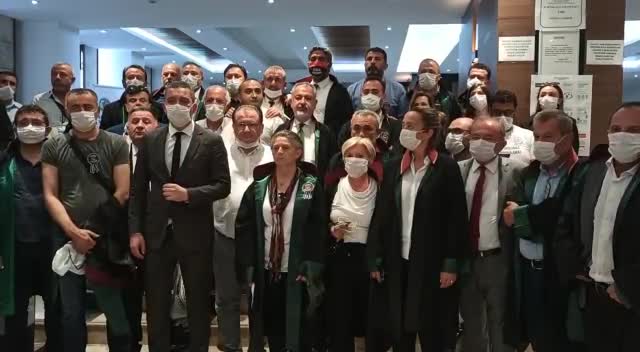 BARO BAŞKANLARININ ADLİYEYE ALINMAMASINA TEPKİ: BURASI KİMSENİN ÇİFTLİĞİ DEĞİL