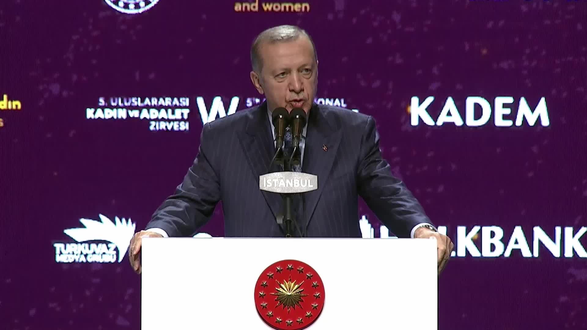 ERDOĞAN: GEL ŞİMDİ BUNU ANAYASA DÜZENLEMESİ İLE YAPALIM. VERELİM EL ELE BU İŞİ BİTİRELİM