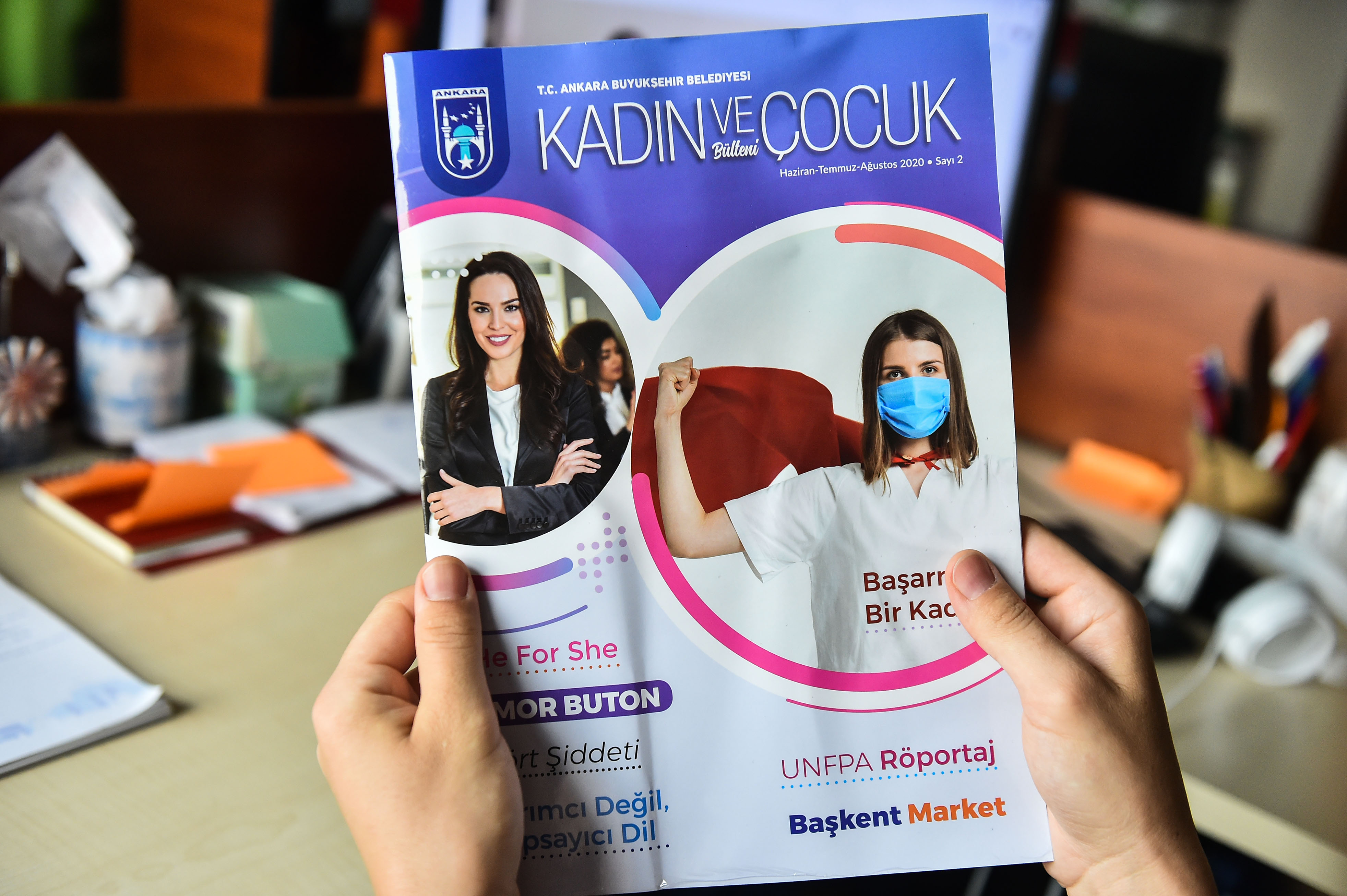 "KADIN VE ÇOCUK BÜLTENİ"NİN YENİ SAYISI, BAŞKENTLİLER İLE BULUŞTU