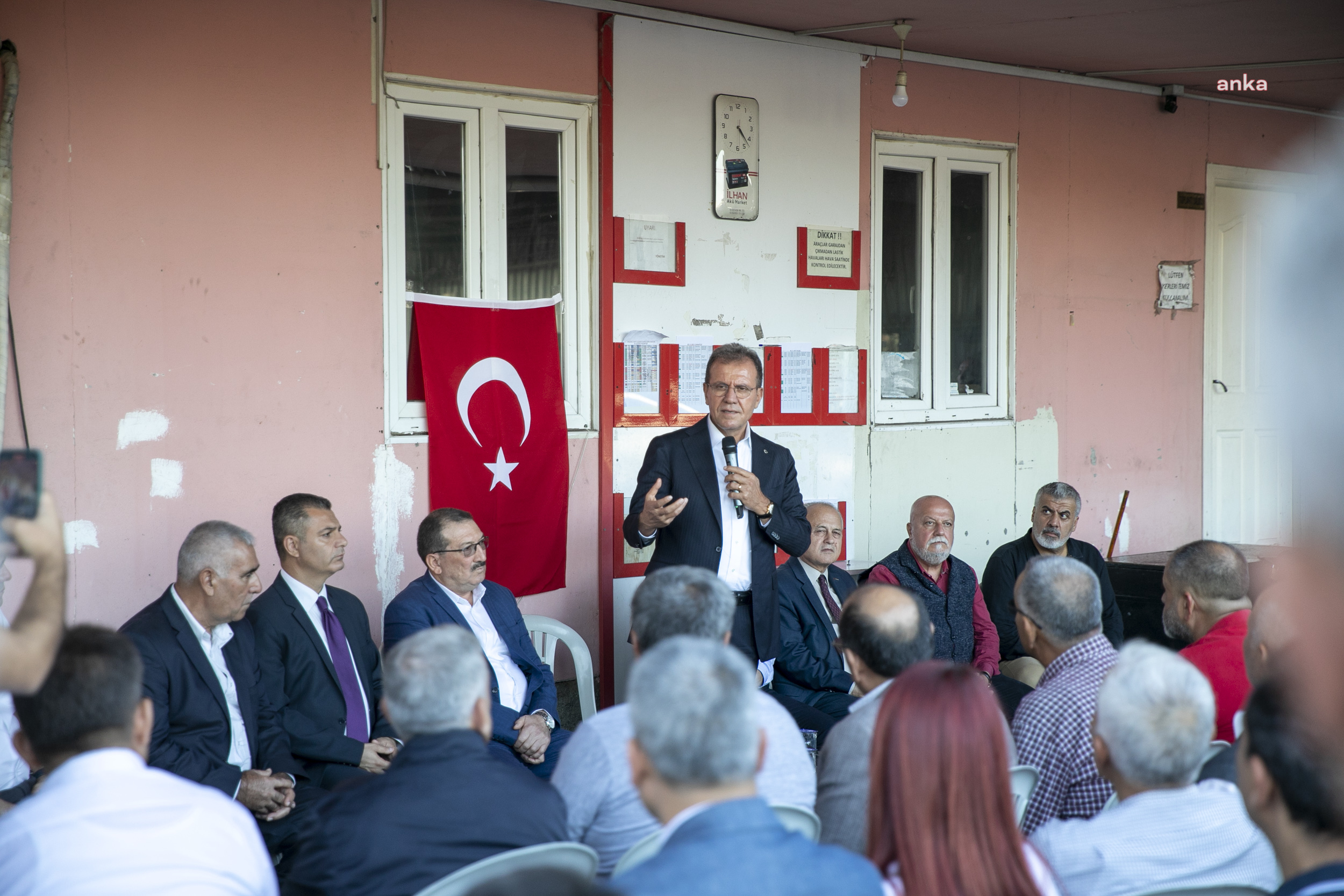 VAHAP SEÇER, TARSUS ŞOFÖR ESNAFININ DERDİNE DERMAN OLDU