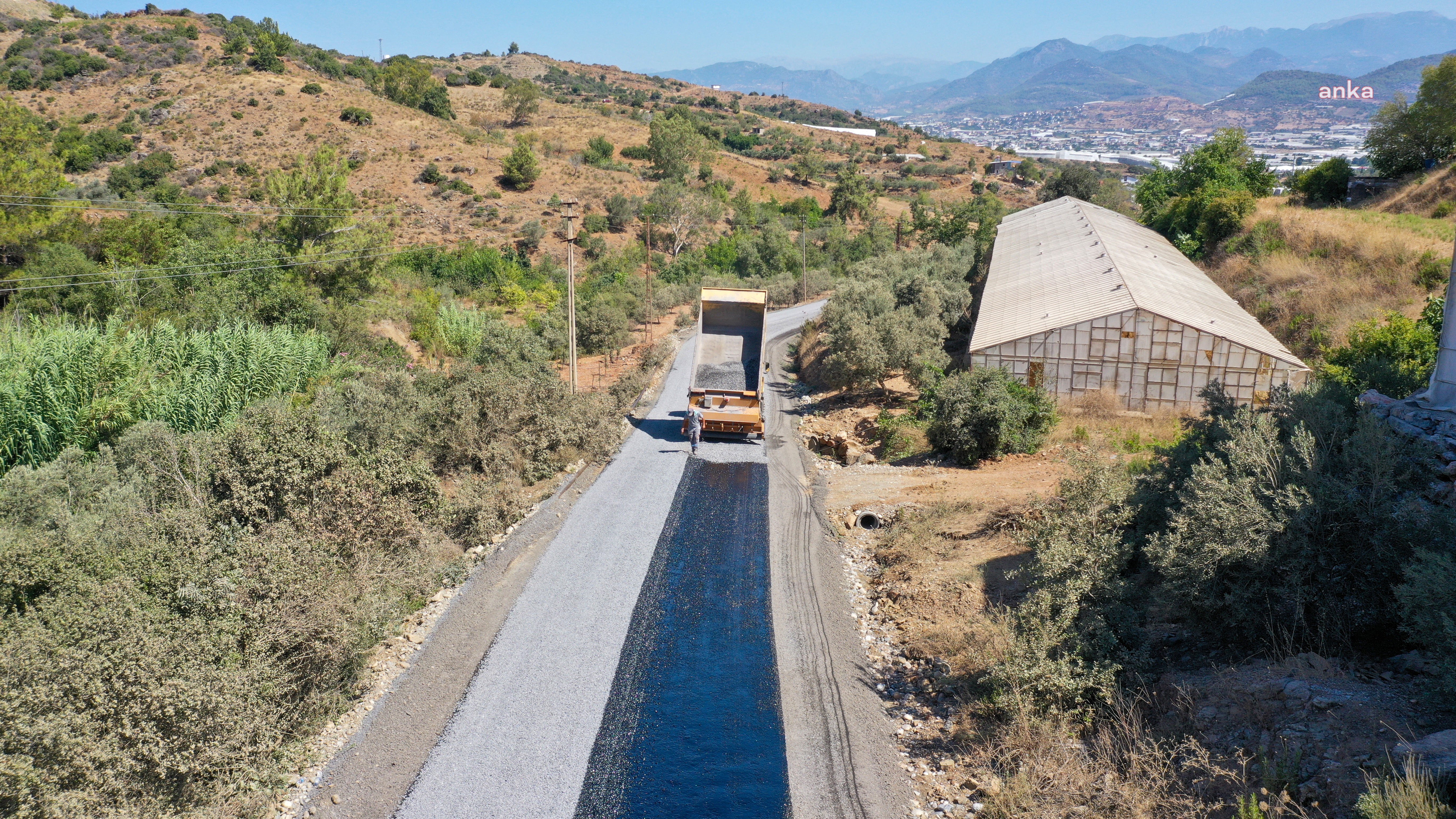 GAZİPAŞA'DA ASFALT SEZONU TAMAMLANDI