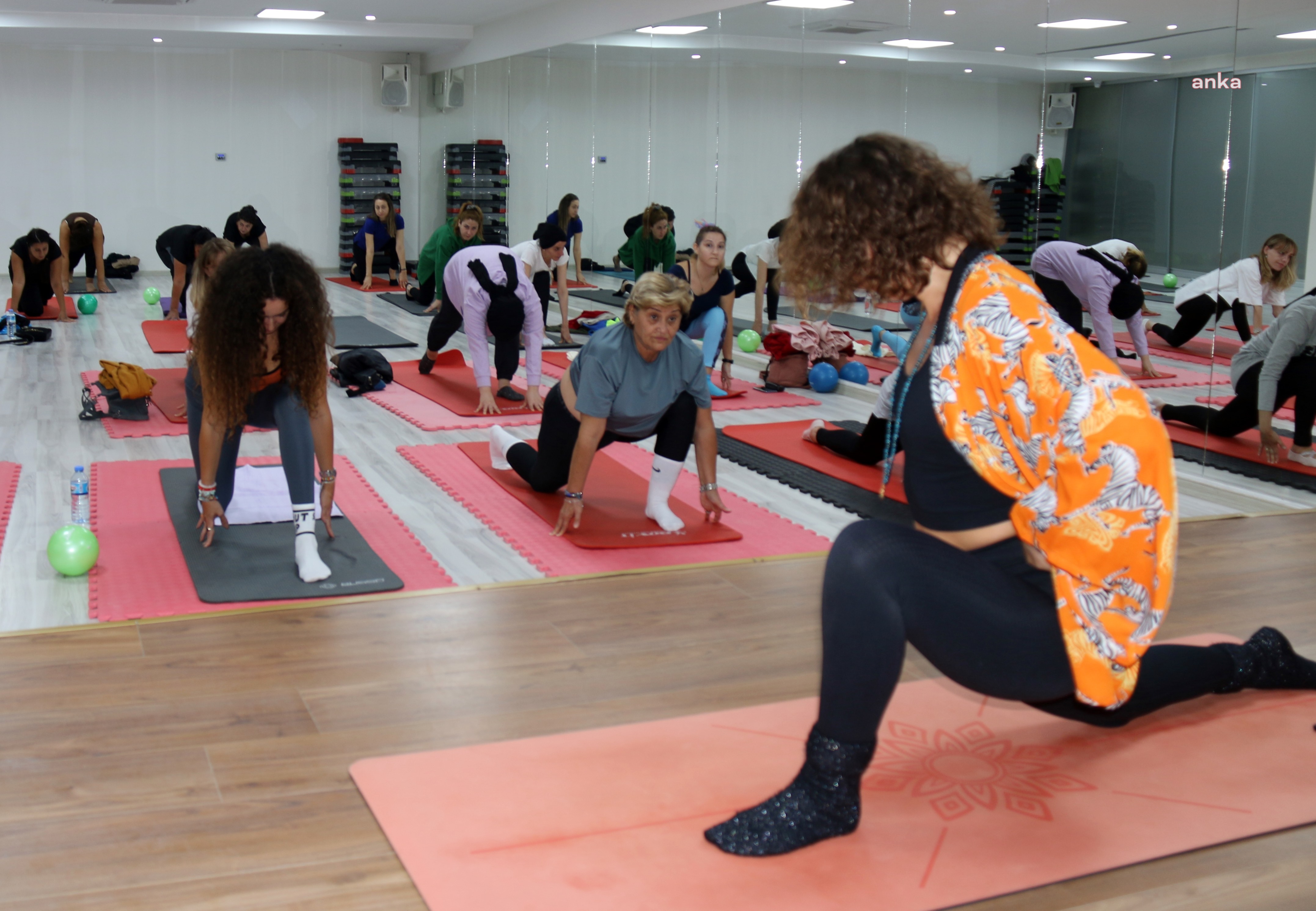 ÇERKEZKÖY BELEDİYESİ, KIŞ SPOR KURSLARI DEVAM EDİYOR