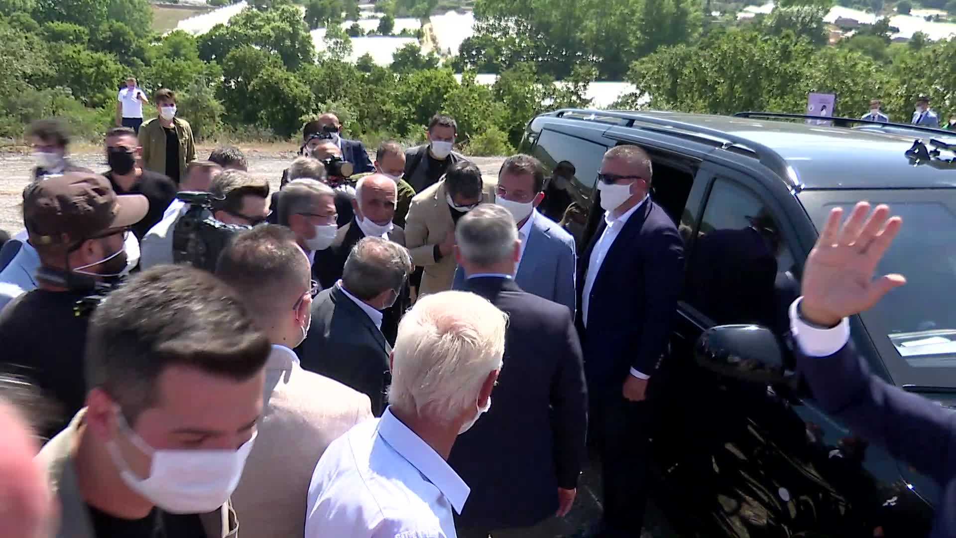 İMAMOĞLU PENDİK GÖÇBEYLİ'DE HASAT BAYRAMINA KATILDI