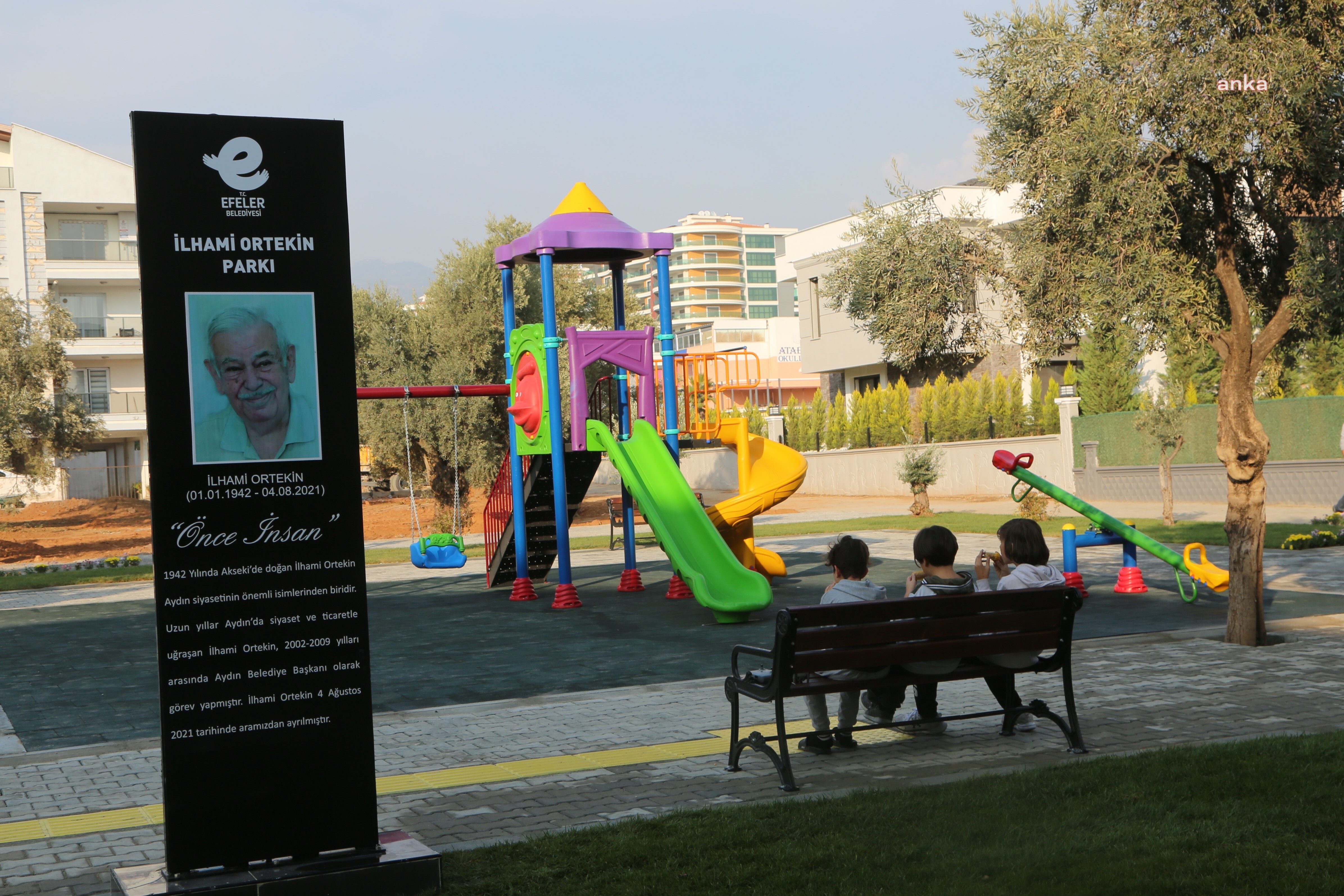EFELER’DE İLHAMİ ORTEKİN PARKI AÇILIYOR