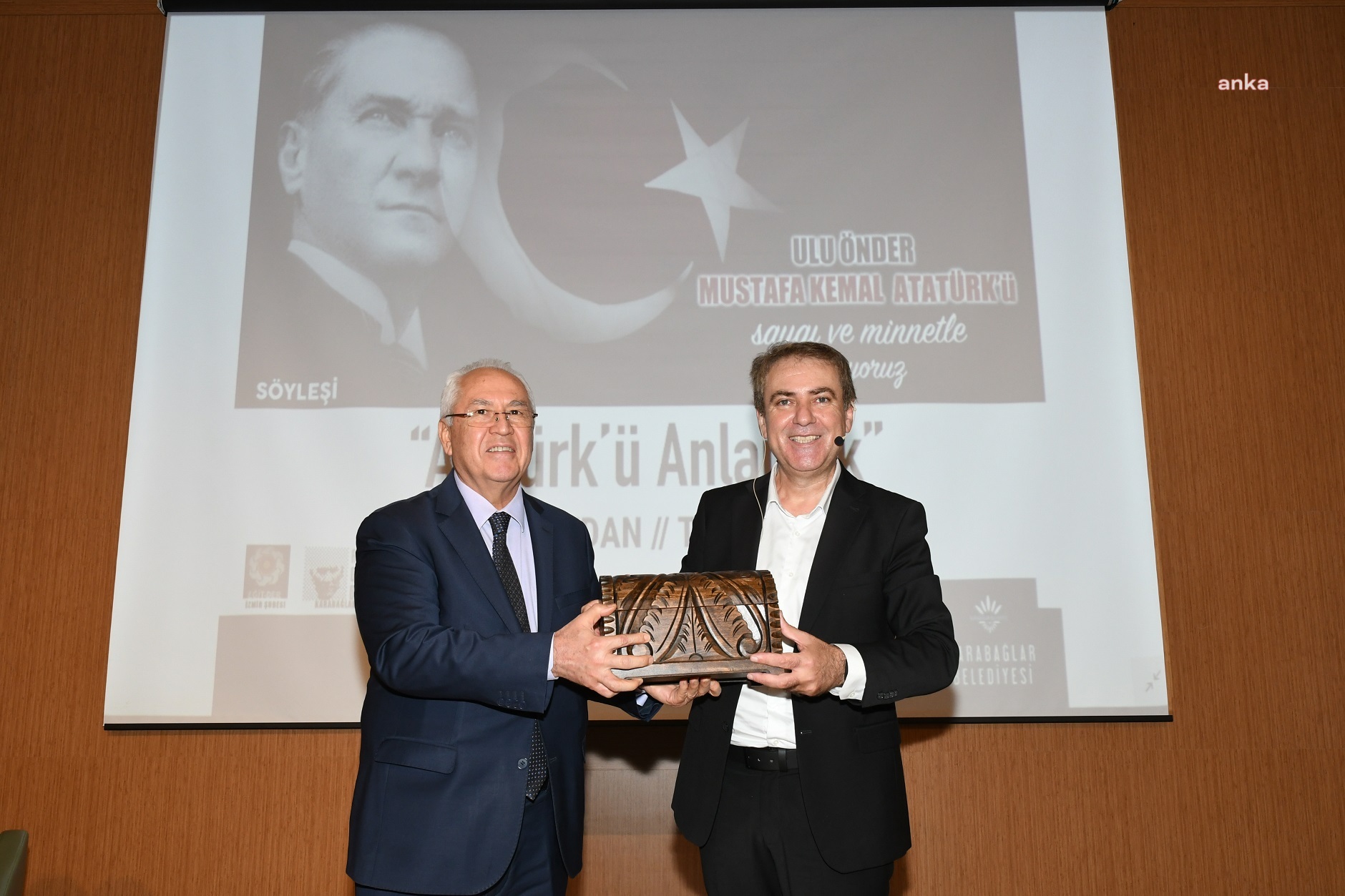 KARABAĞLAR BELEDİYESİ, ULU ÖNDER’İ  “ATATÜRK’Ü ANLAMAK” SÖYLEŞİSİYLE ANDI
