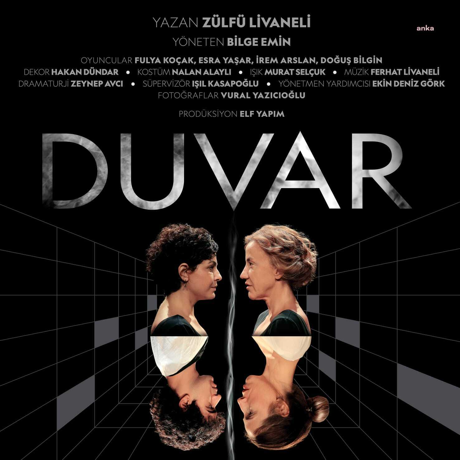 ZÜLFÜ LİVANELİ’NİN İLK TİYATRO OYUNU “DUVAR” İZLEYİCİYLE BULUŞUYOR