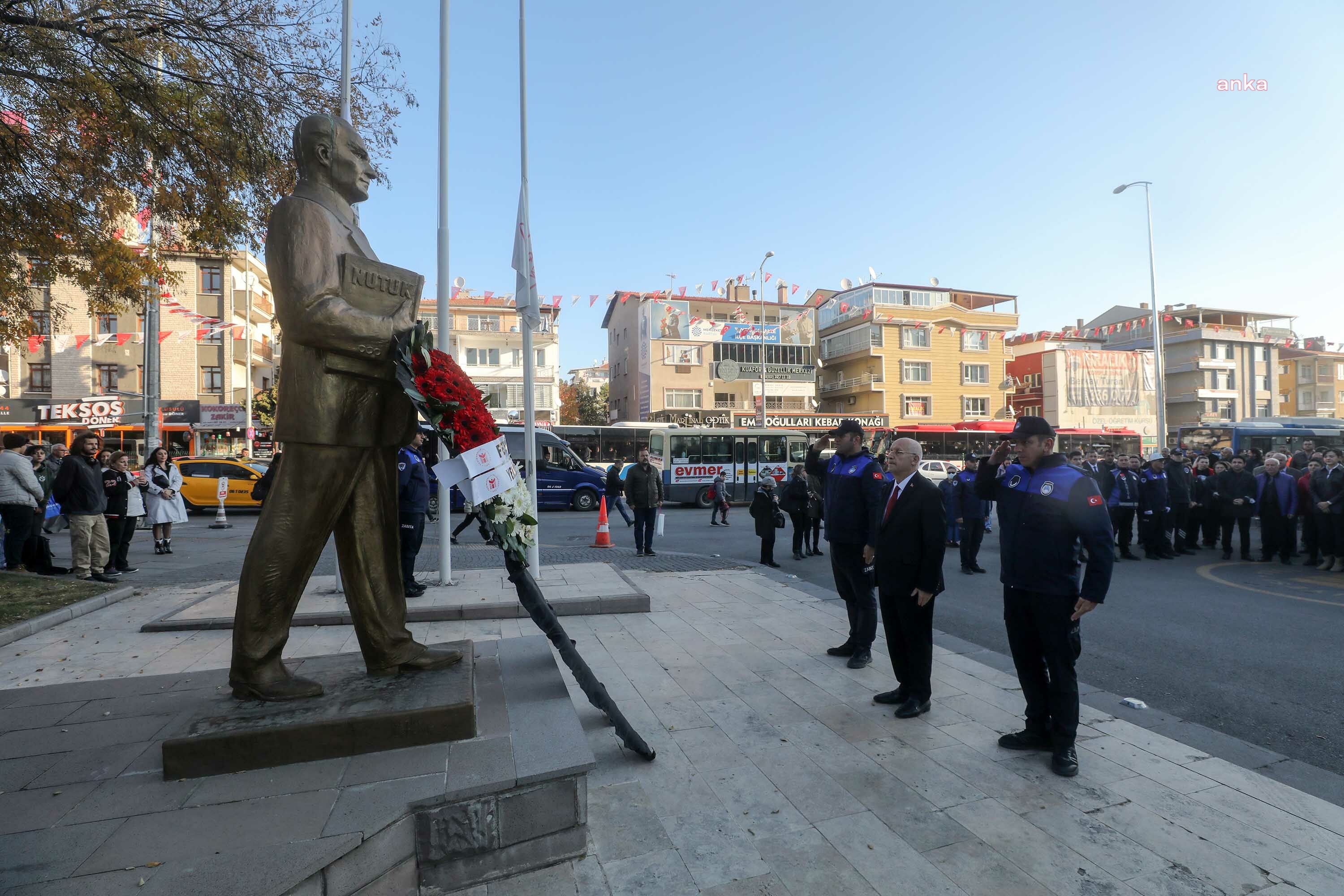 ULU ÖNDER MUSTAFA KEMAL ATATÜRK, YENİMAHALLE’DE ANILDI