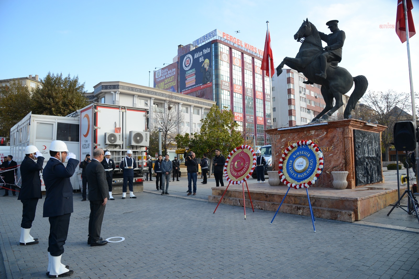 KIRŞEHİR, ATA'SINI ANDI