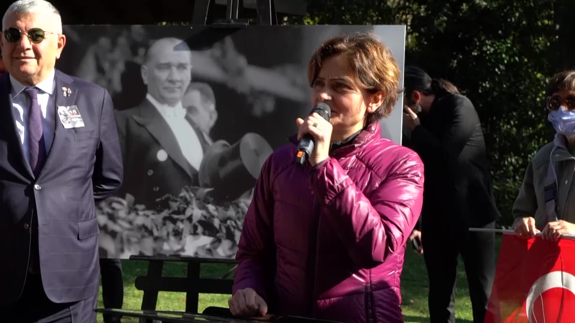 KAFTANCIOĞLU, ATA'YA SAYGI YÜRÜYÜŞÜ'NE KATILDI: “DÜNYADAKİ TÜM MAZLUM İNSANLAR İÇİN ATATÜRK’Ü ANLAMAK, ANLATMAK VE YAŞATMAK DURUMUNDAYIZ"