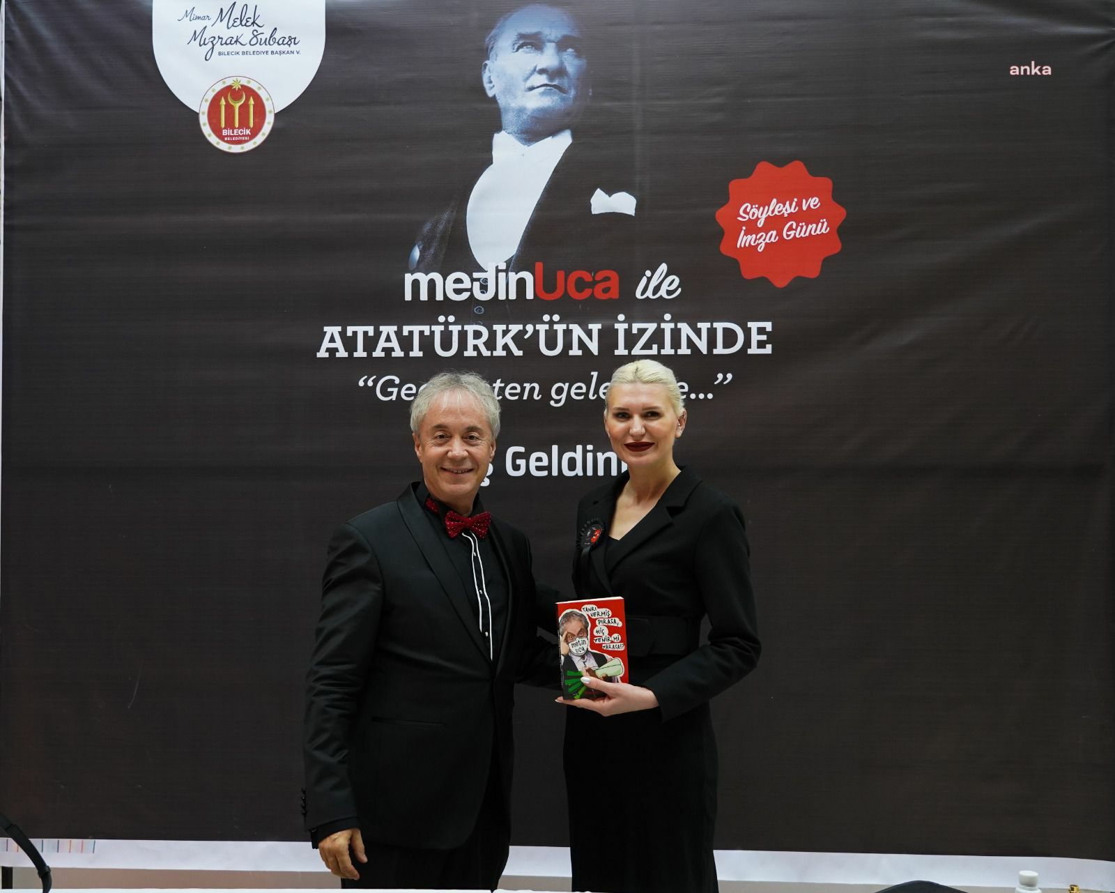 METİN UCA, SÖYLEŞİ VE İMZA GÜNÜNDE BİLECİKLİLER'LE BULUŞTU