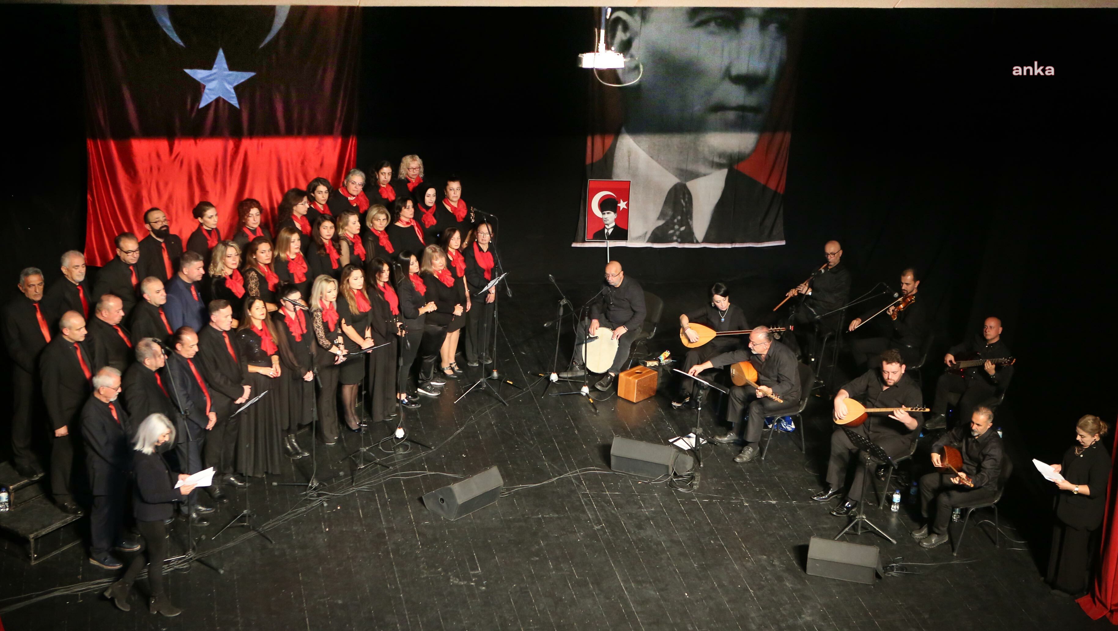 ATATÜRK, NİLÜFER’DE SEVDİĞİ TÜRKÜLERLE ANILDI