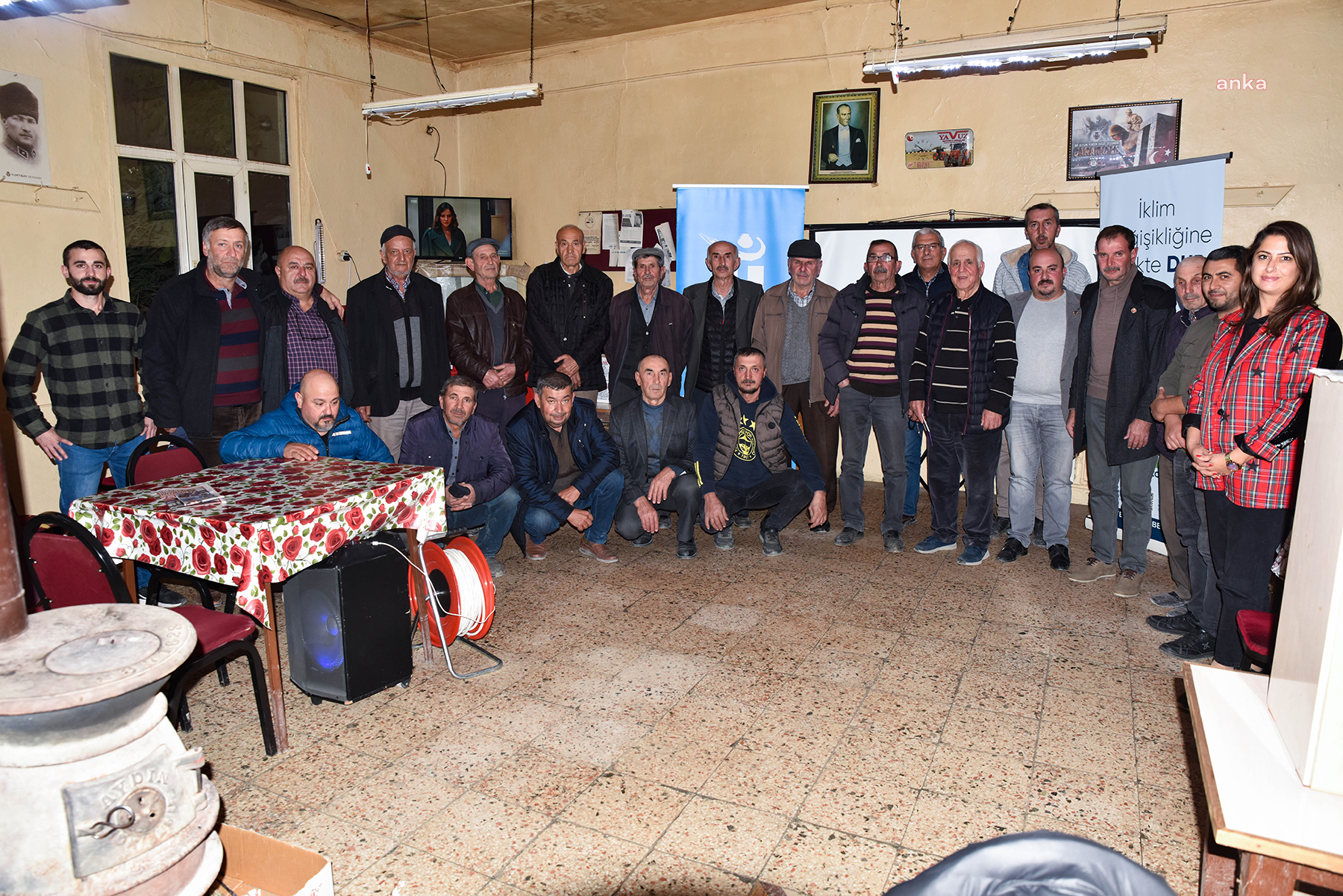 TEPEBAŞI İKLİM SÖZCÜLERİ, ÇUKURHİSARLI ÜRETİCİYİ BİLGİLENDİRDİ