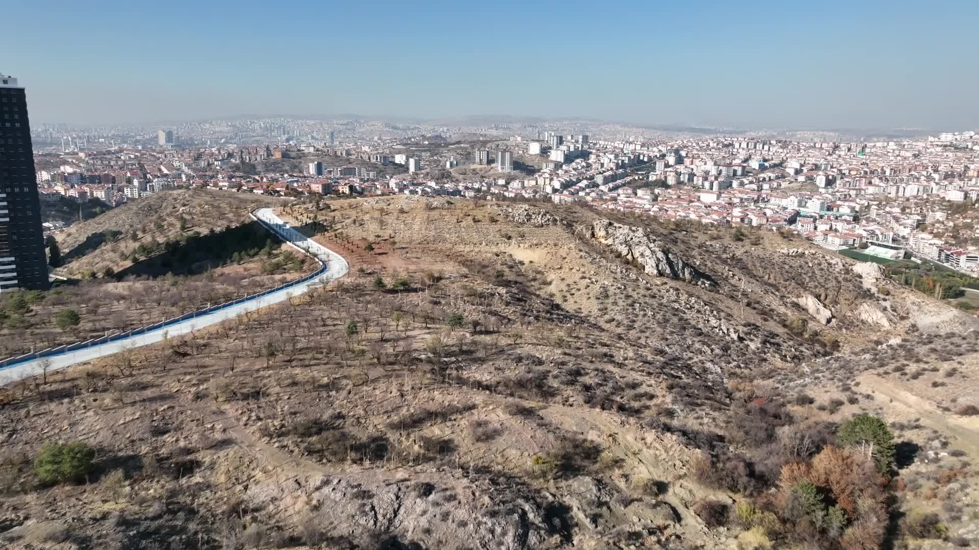 ÇANKAYA’DA BADEMLİDERE CUMHURİYET PARKI CUMHURİYETİN 100. YILINA HAZIRLANIYOR