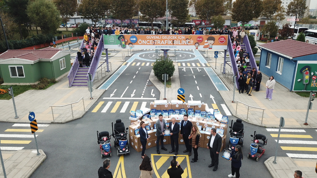 KÜÇÜKÇEKMECE’DE 25 BİN ÖĞRENCİYE TRAFİK EĞİTİMİ