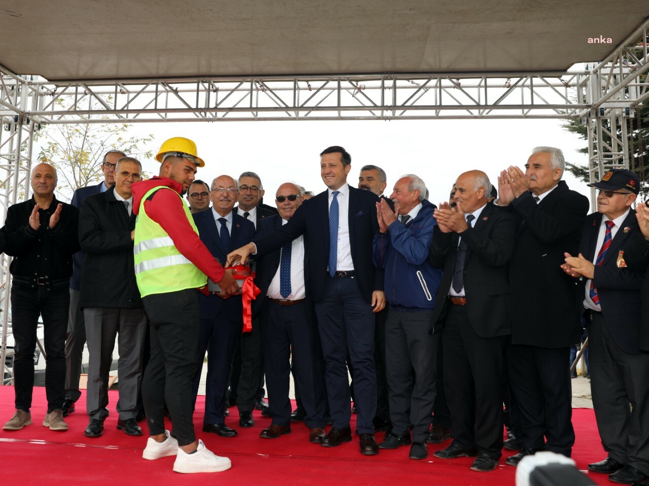 ÇERKEZKÖY'DE BAĞLIK VİYADÜĞÜ’NÜN TEMELİ ATILDI