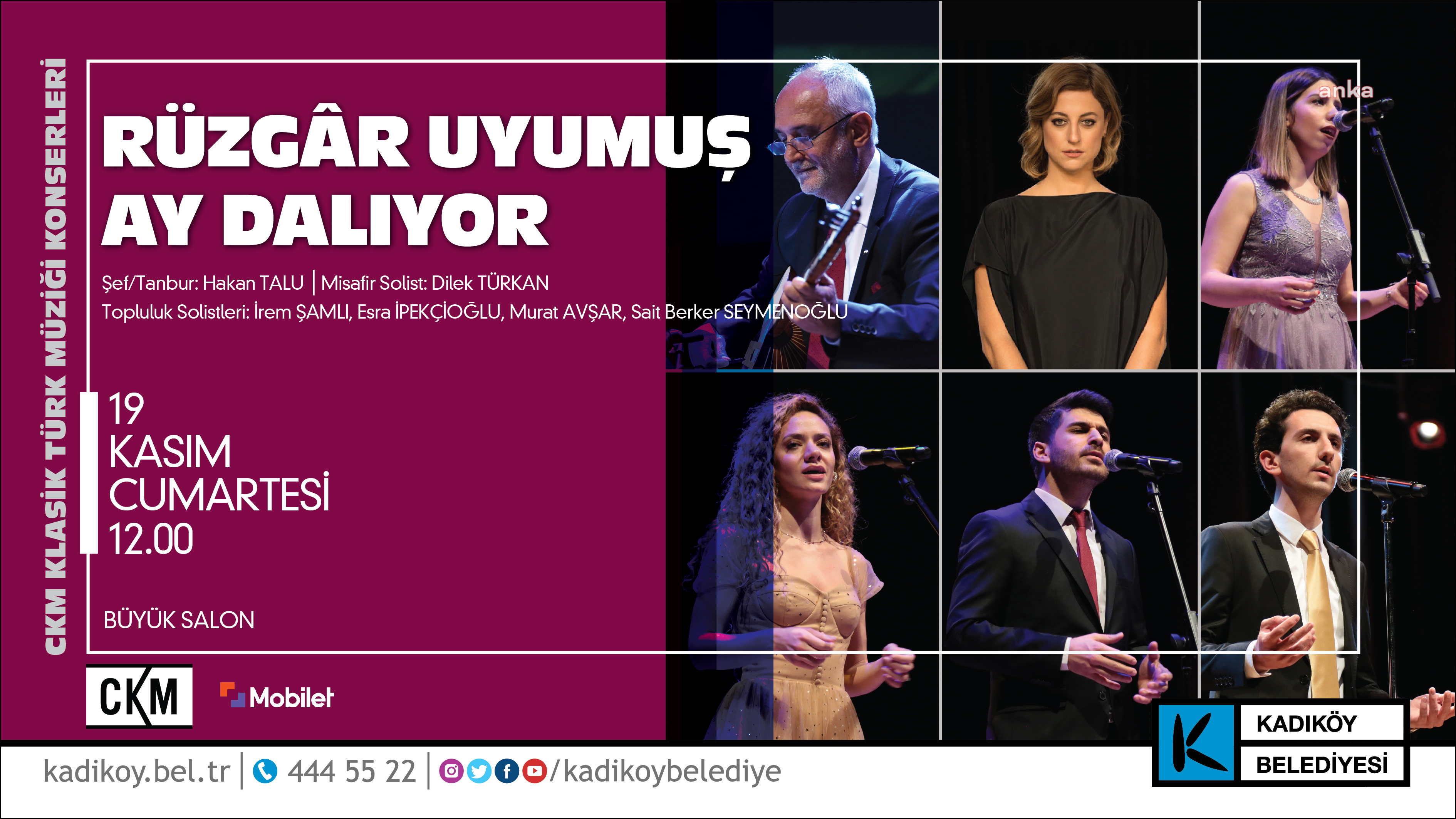 KADIKÖY'DE KLASİK TÜRK MÜZİĞİ KONSERLERİ YENİDEN BAŞLIYOR
