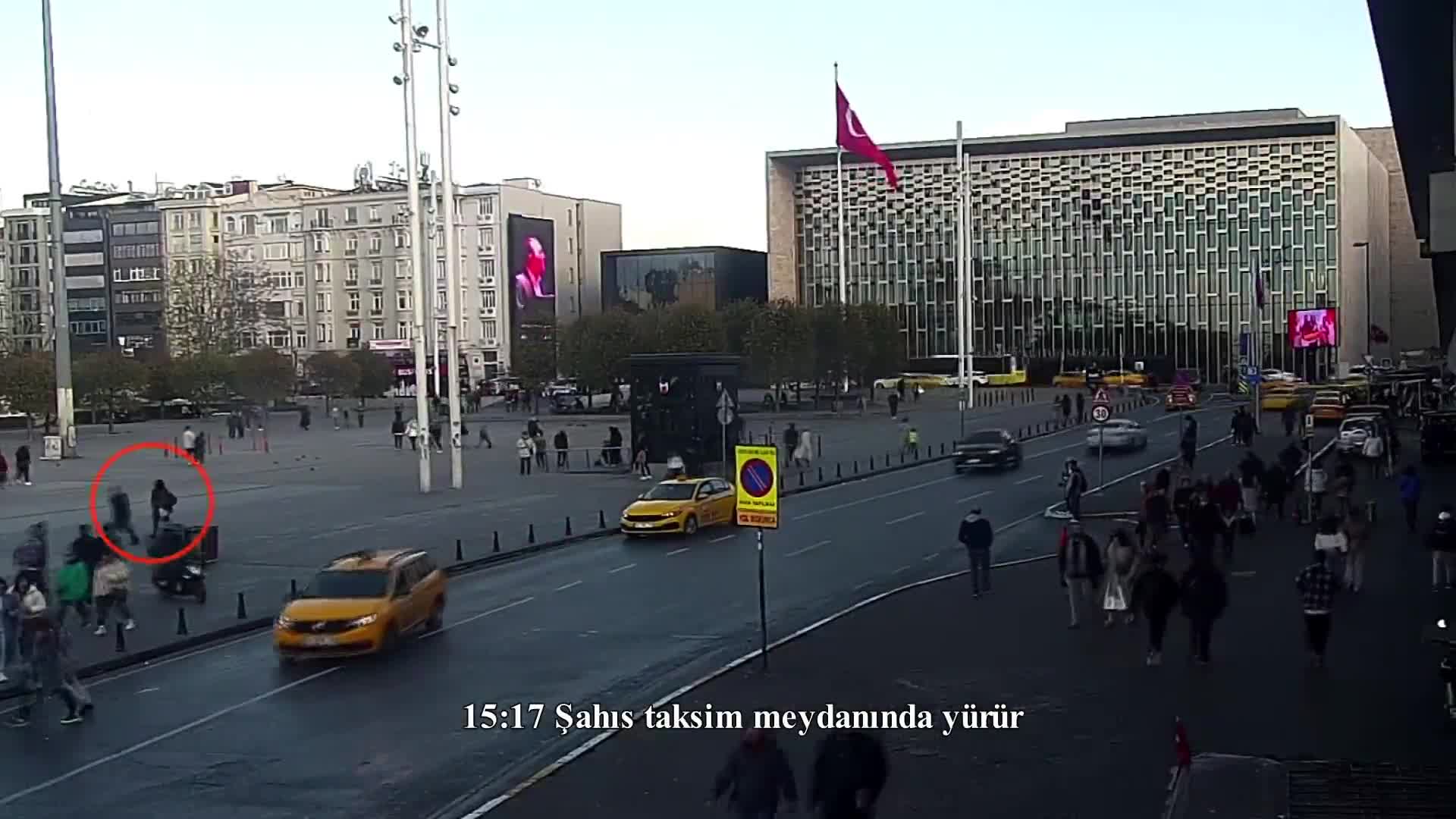 İSTİKLAL CADDESİ BOMBACISININ YENİ GÖRÜNTÜLERİ ORTAYA ÇIKTI