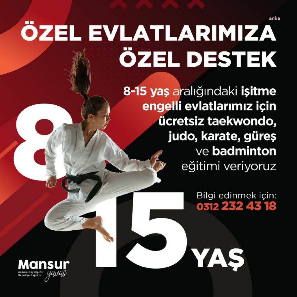 EGO SPOR’DAN ÖZEL ÇOCUKLARA ÖZEL DESTEK