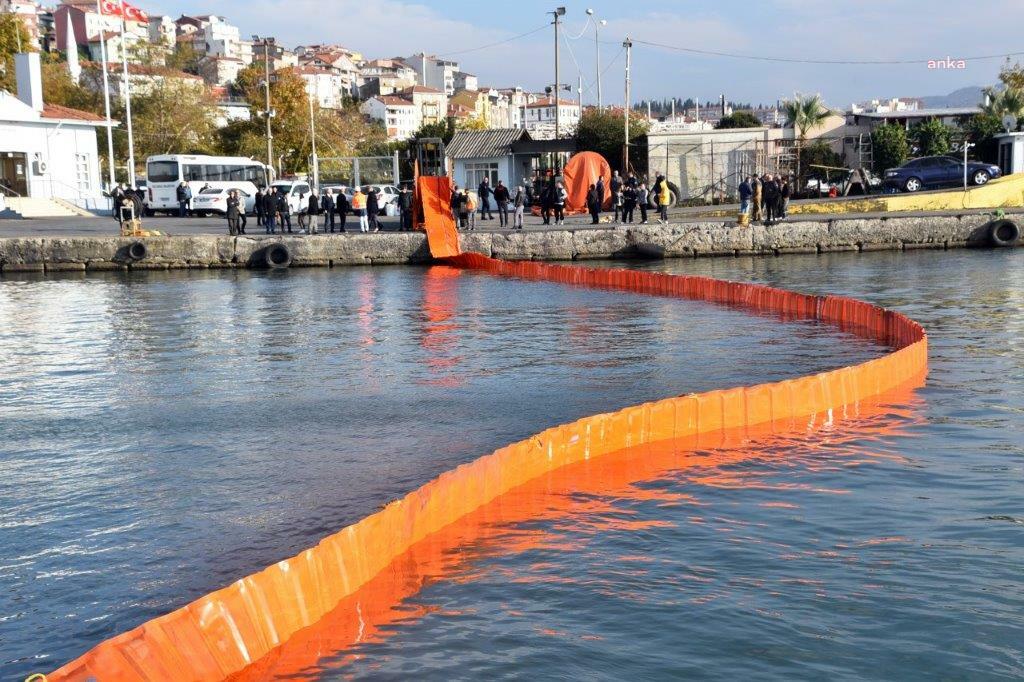 KDZ. EREĞLİ BOZHANE LİMANI’NDA DENİZ KİRLİLİĞİ TATBİKATI YAPILDI