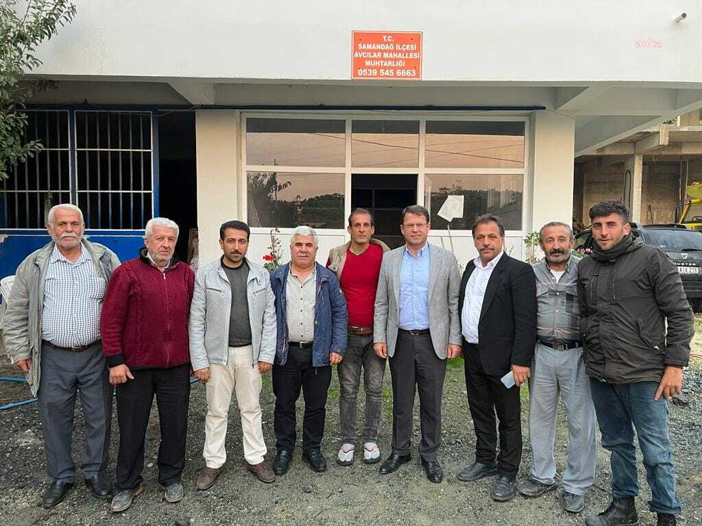 BAŞKAN ERYILMAZ, SAMANDAĞ’DAKİ YOL ÇALIŞMALARINI YERİNDE İNCELEDİ