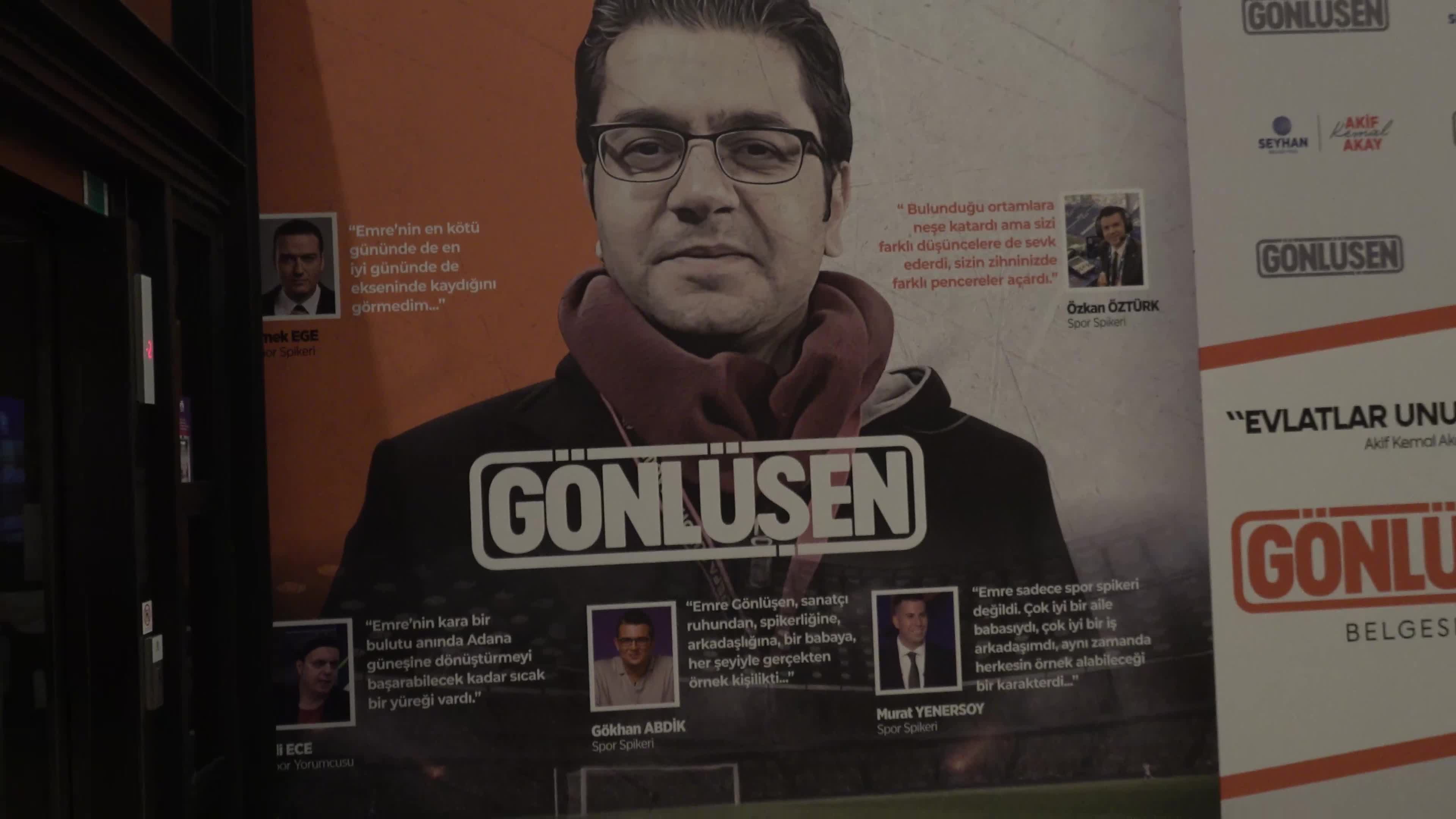 'EMRE GÖNLÜŞEN BELGESELİ’NİN İLK GÖSTERİMİ İSTANBUL’DA YAPILDI
