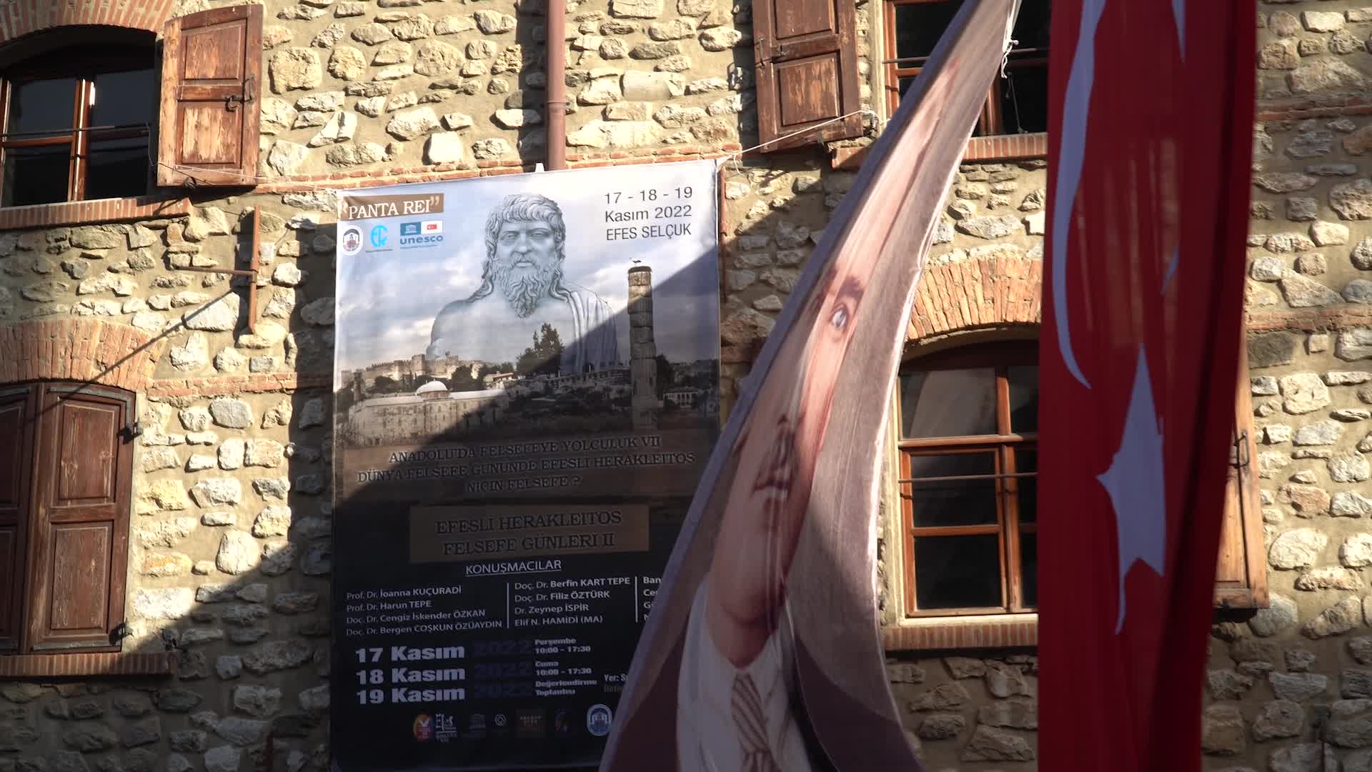 İOANNA KUÇURADİ EFES SELÇUK’TA FELSEFE GÜNLERİNE KATILDI