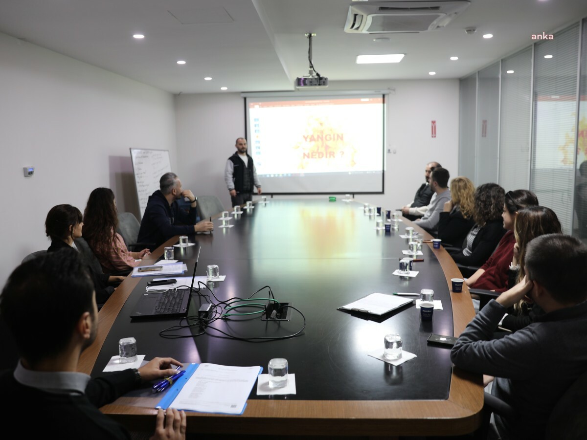 ÇERKEZKÖY BELEDİYESİ PERSONELİNE ACİL DURUM EĞİTİMİ VERİLDİ
