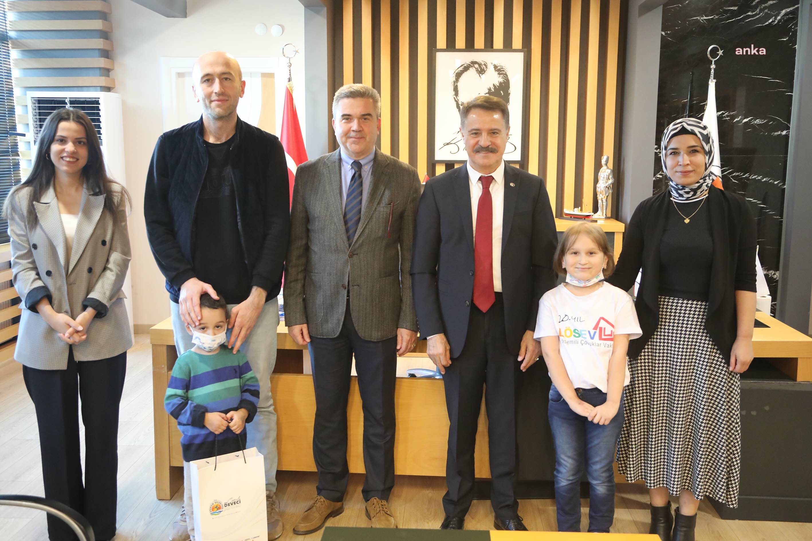 LÖSEV’DEN BAŞKAN DEVECİ’YE ZİYARET