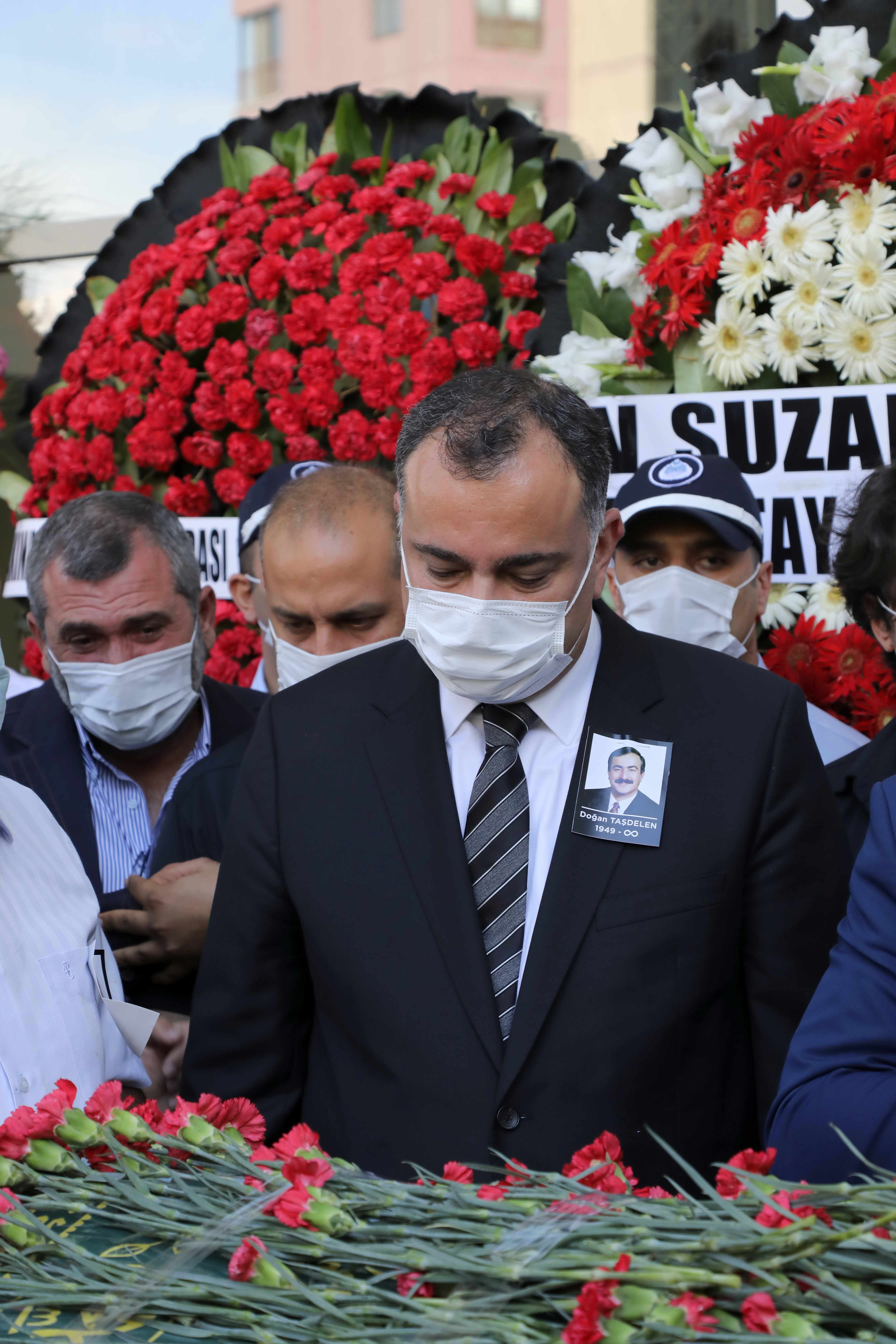 DOĞAN TAŞDELEN, SON YOLCULUĞUNA UĞURLANDI