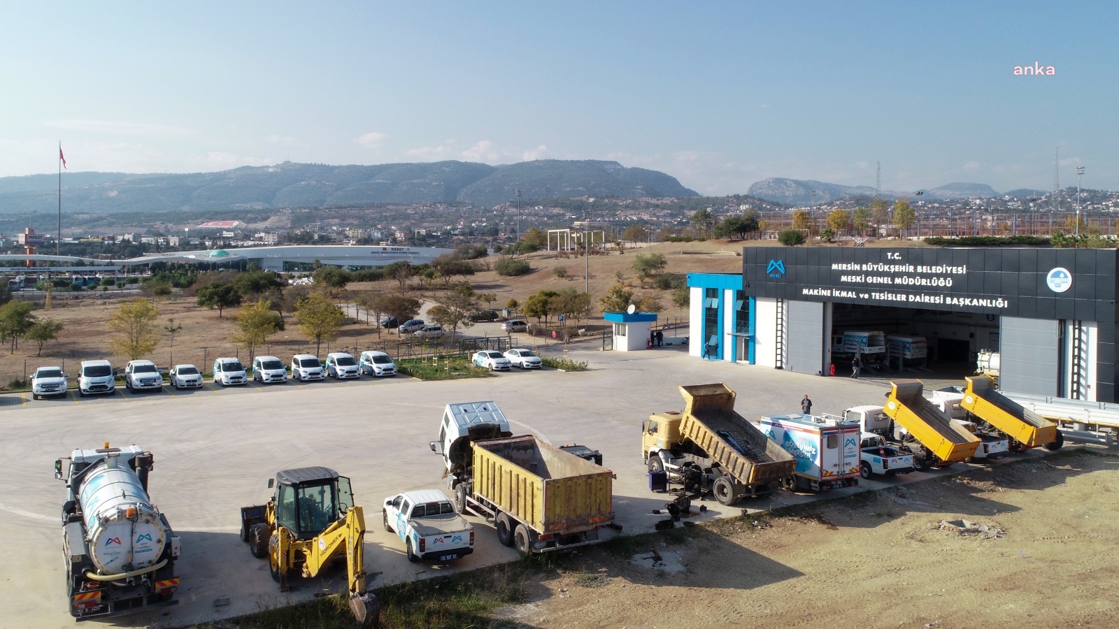 MERSİN BÜYÜKŞEHİR, ÜST DÜZEY TEKNOLOJİYE SAHİP MAKİNE İKMAL TESİSİ’Nİ HAYATA GEÇİRDİ